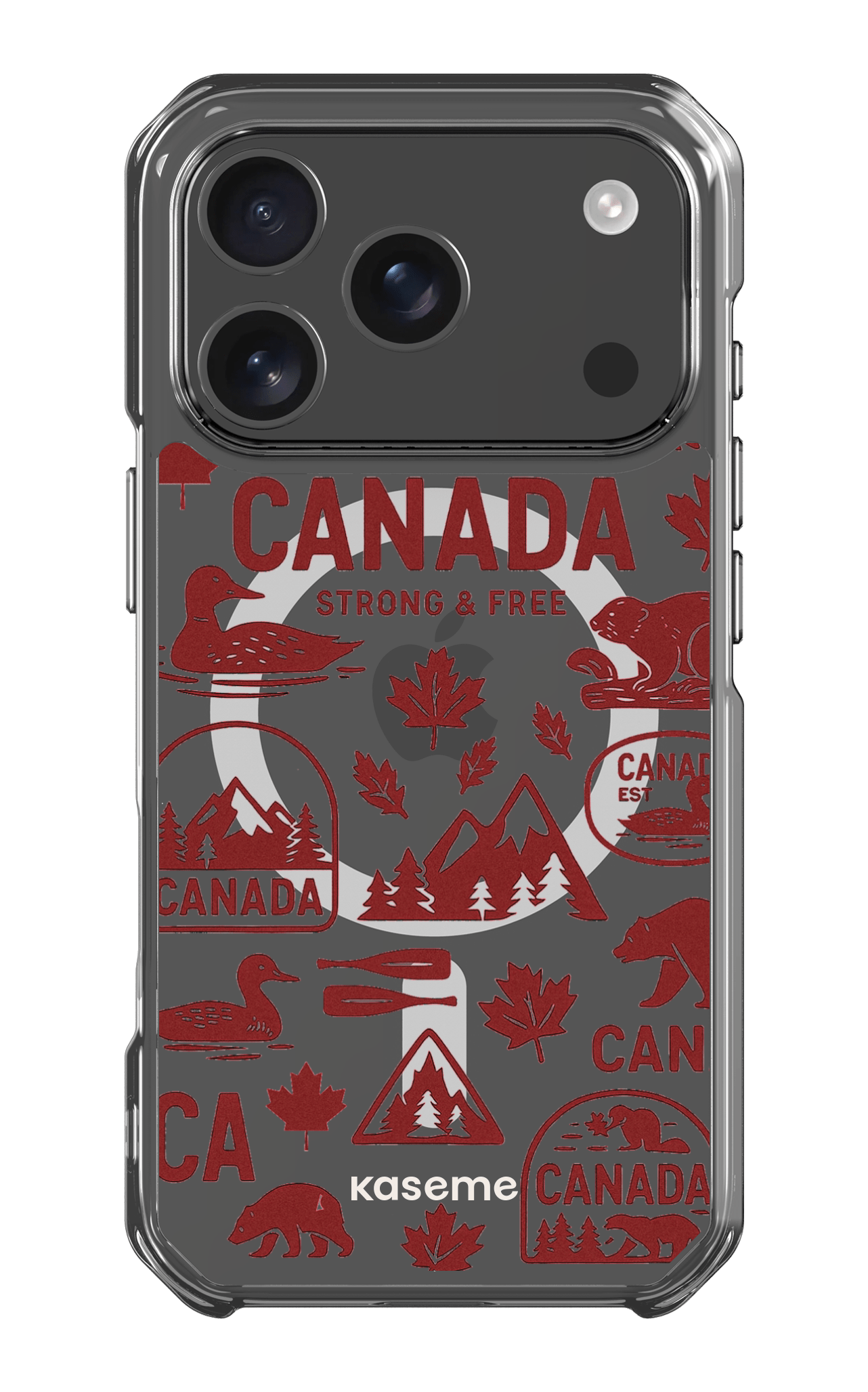 iPhone 17 Pro Clear Case Magsafe Oh Canada Clear Case -