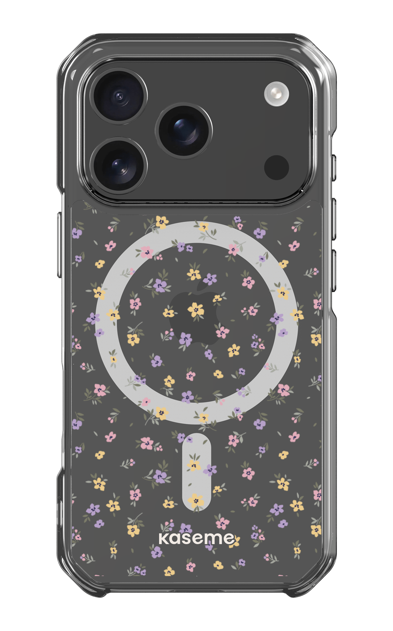 iPhone 17 Pro Clear Case Magsafe Porcelain Blossom Clear Case -