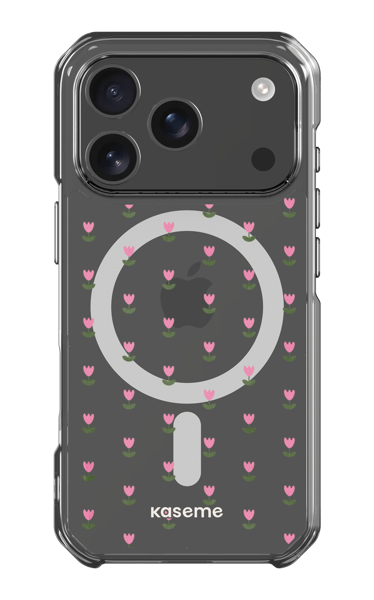 iPhone 17 Pro Clear Case Magsafe Triumph Pink Clear Case -