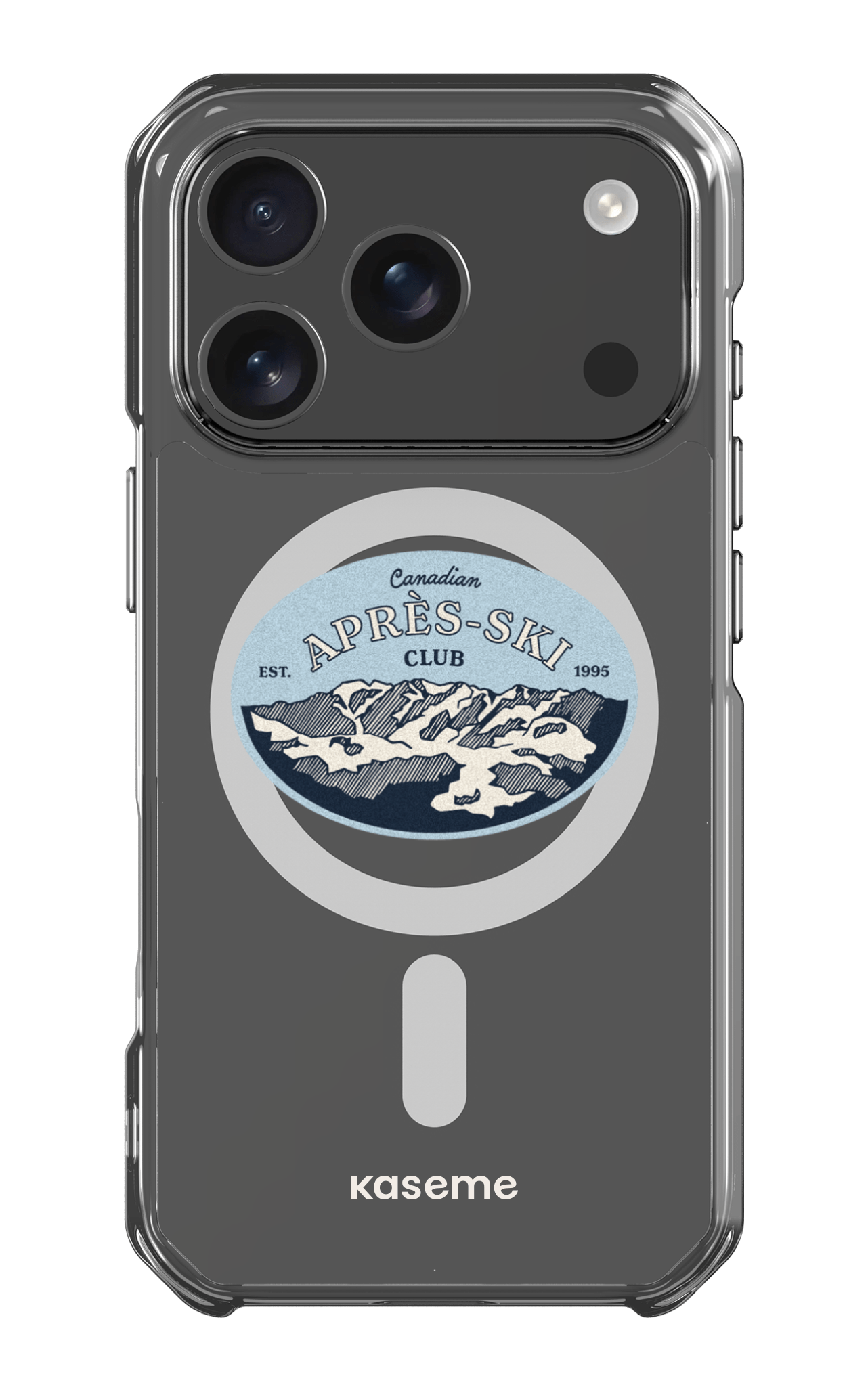 iPhone 17 Pro Clear Case Magsafe Whistler Clear Case -