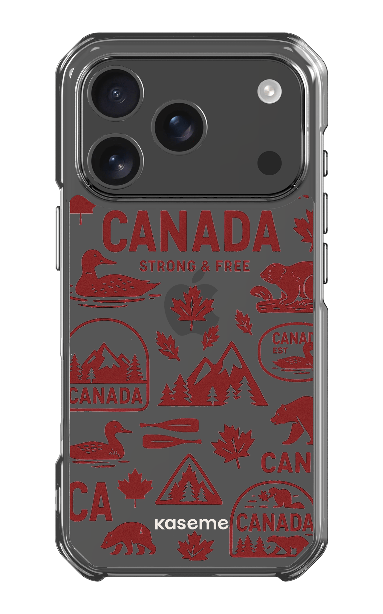 iPhone 17 Pro Clear Case Oh Canada Clear Case -