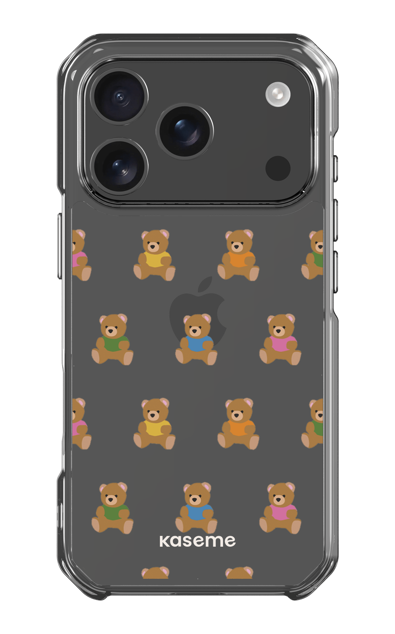 iPhone 17 Pro Clear Case Teddy Clear Case -