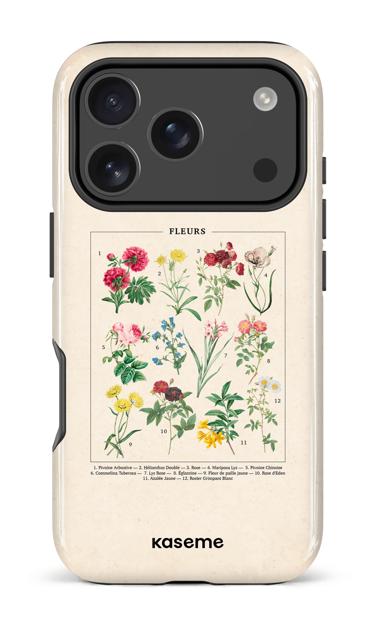iPhone 17 Pro Impact Case Floraison -