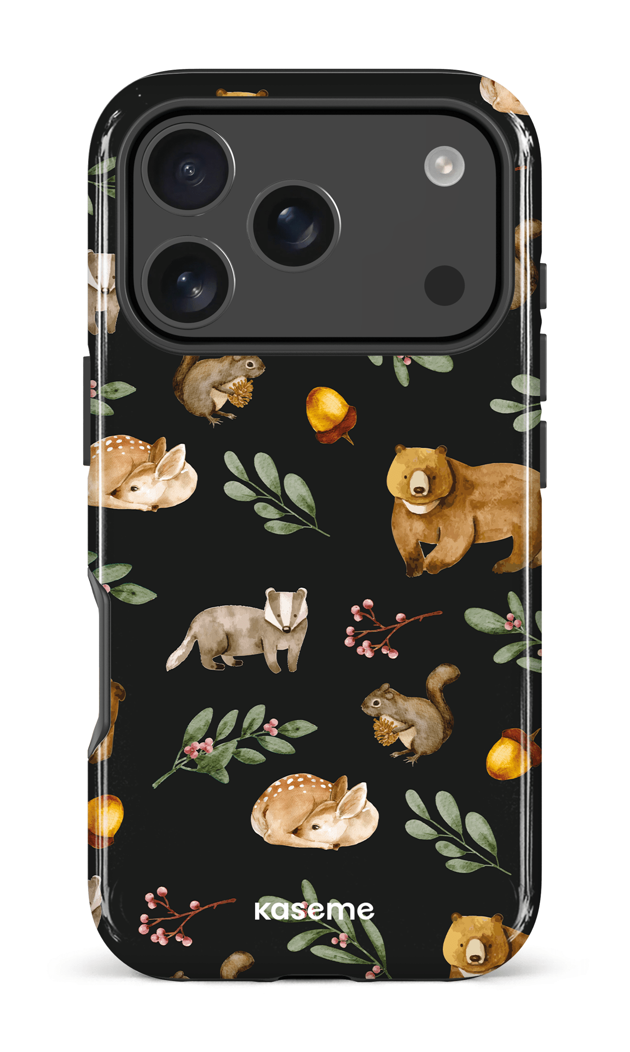 iPhone 17 Pro Impact Case Furry Forest -
