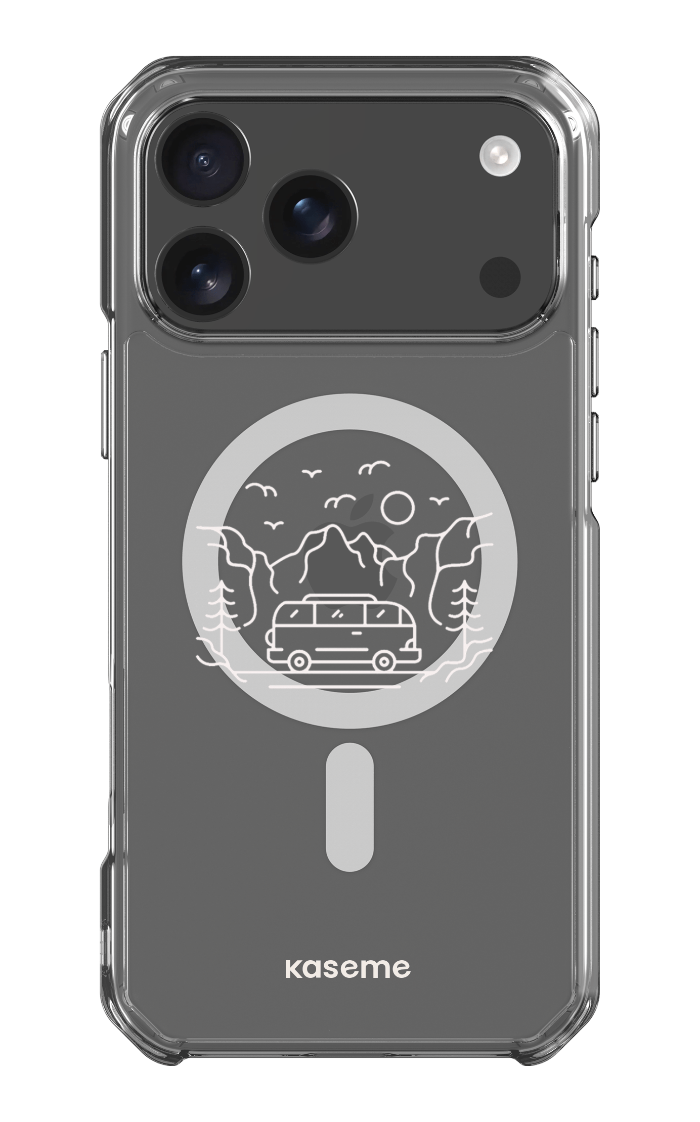 iPhone 17 Pro Max Clear Case Magsafe Camp Life Clear Case -