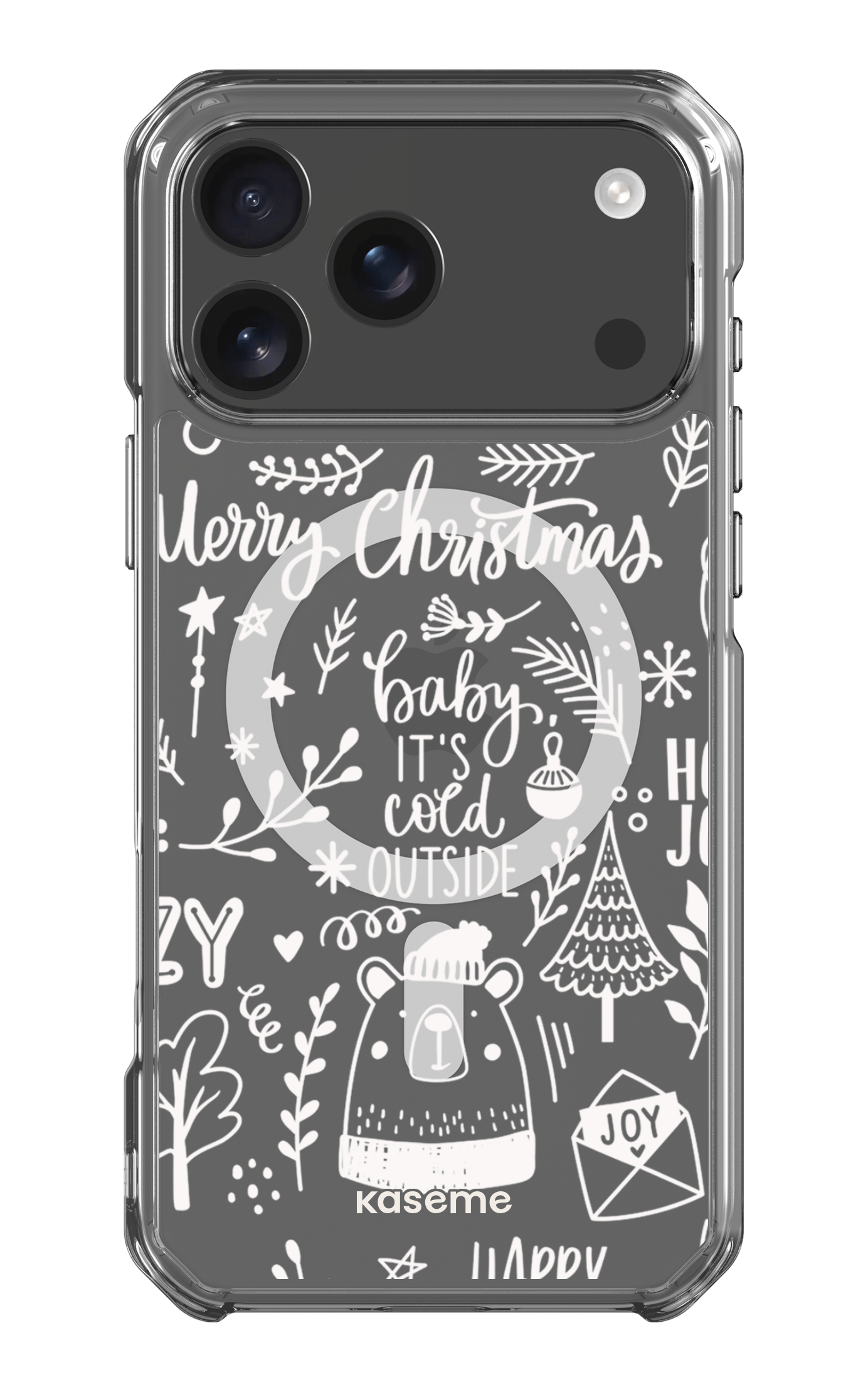 iPhone 17 Pro Max Clear Case Magsafe Cold Nights Clear Case -