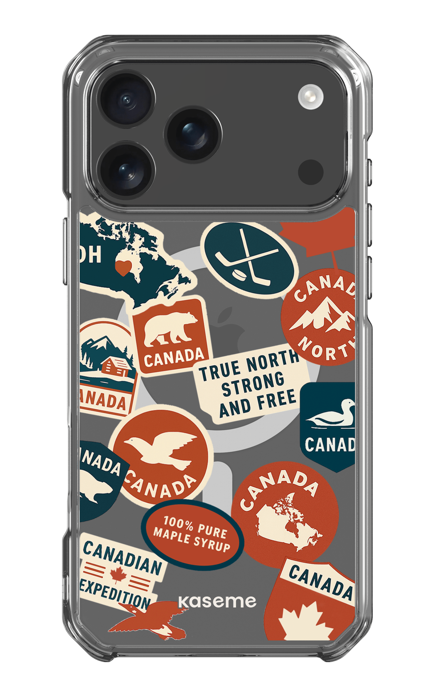 iPhone 17 Pro Max Clear Case Magsafe Oh Maple Clear Case -