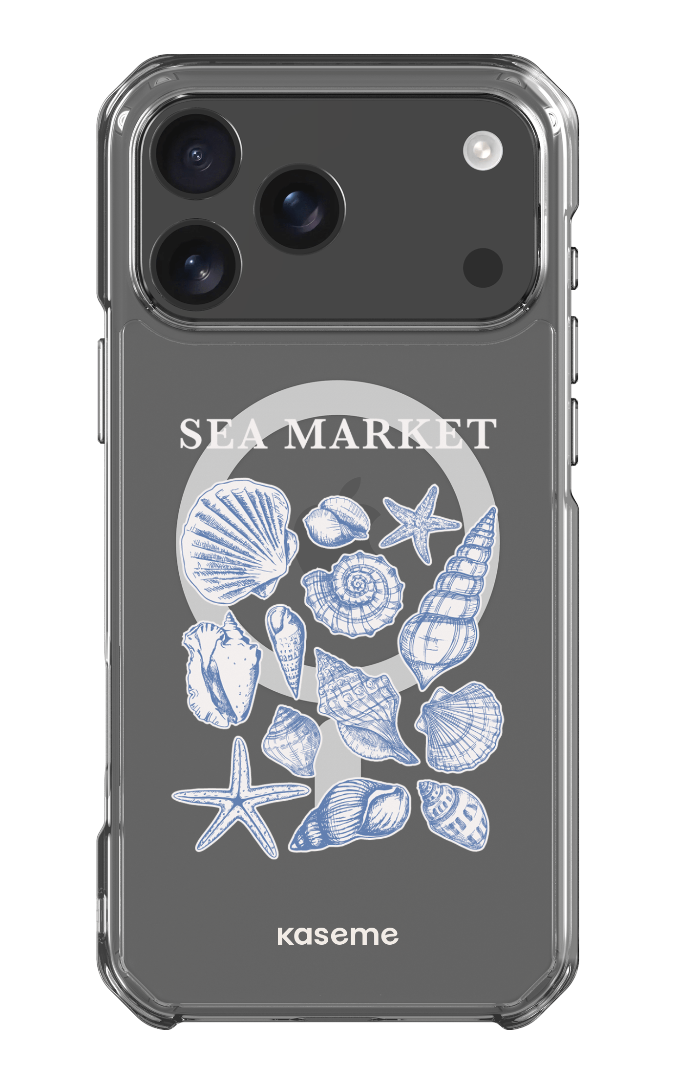 iPhone 17 Pro Max Clear Case Magsafe Souvenir Clear Case -