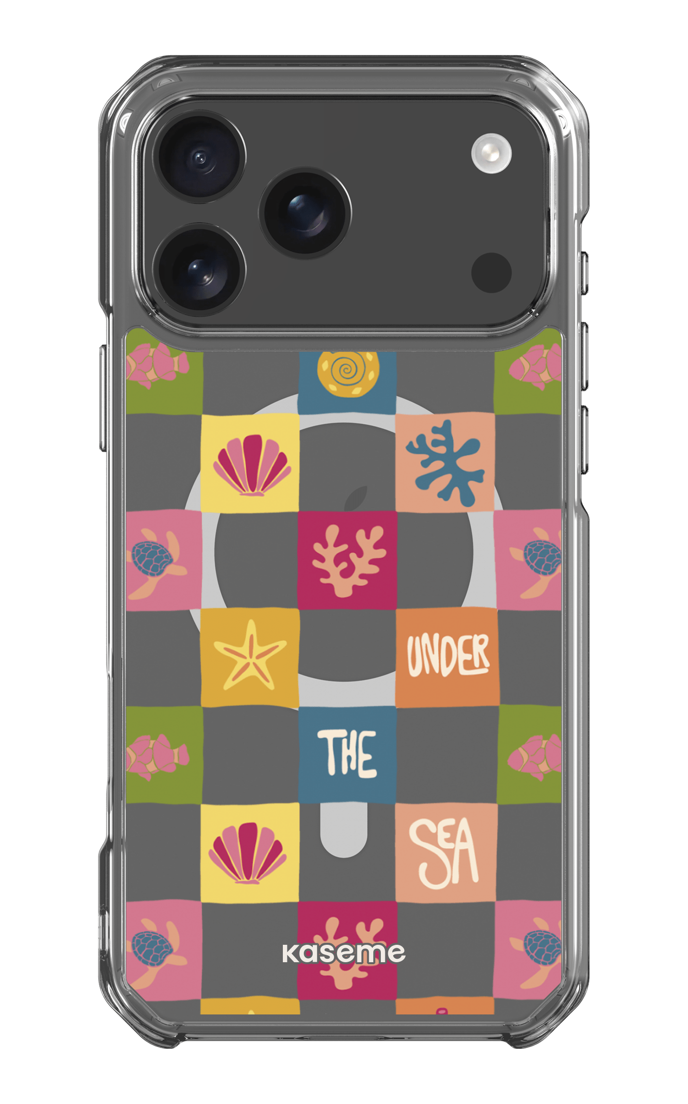 iPhone 17 Pro Max Clear Case Magsafe Under the sea Clear Case -