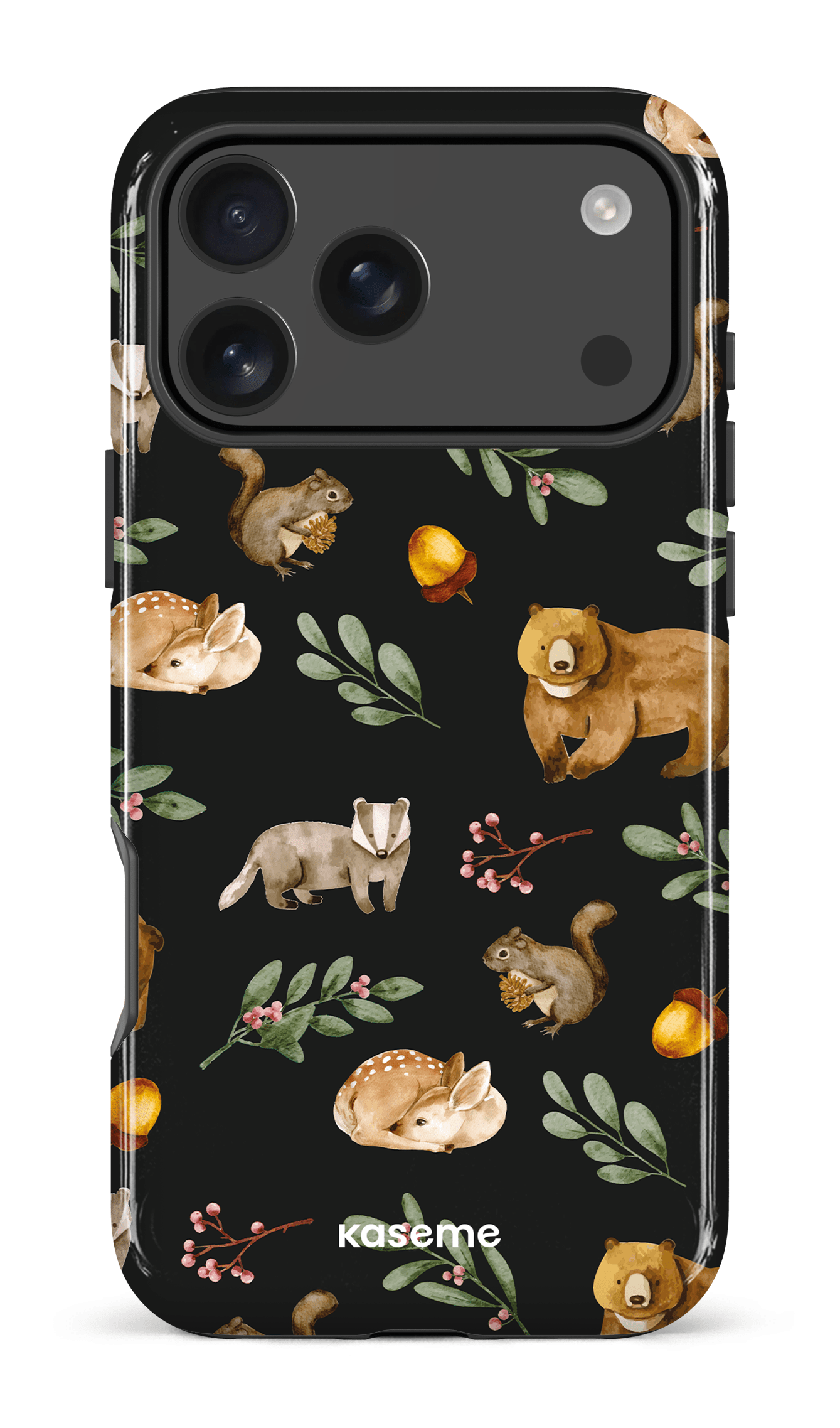 iPhone 17 Pro Max Impact Case Furry Forest -