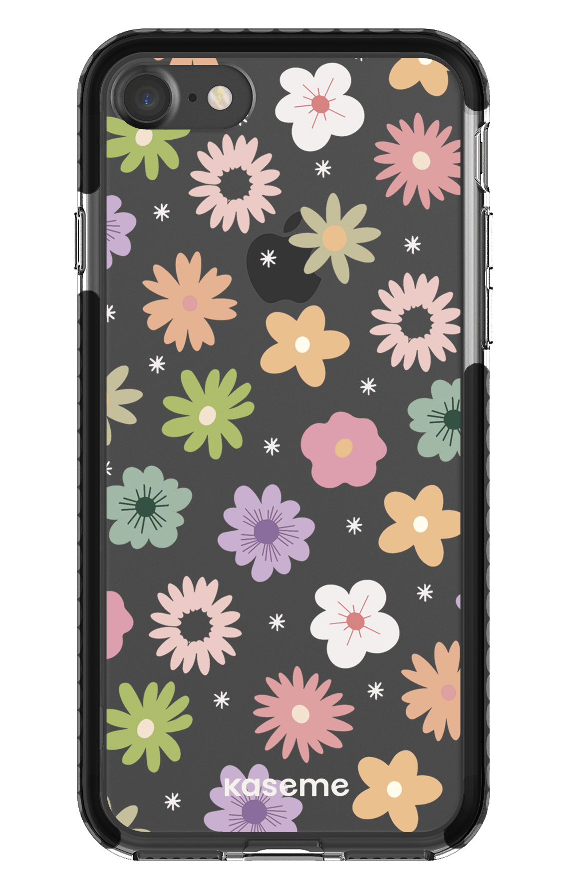 iPhone 7 Clear Case - Black Adore small clear case -