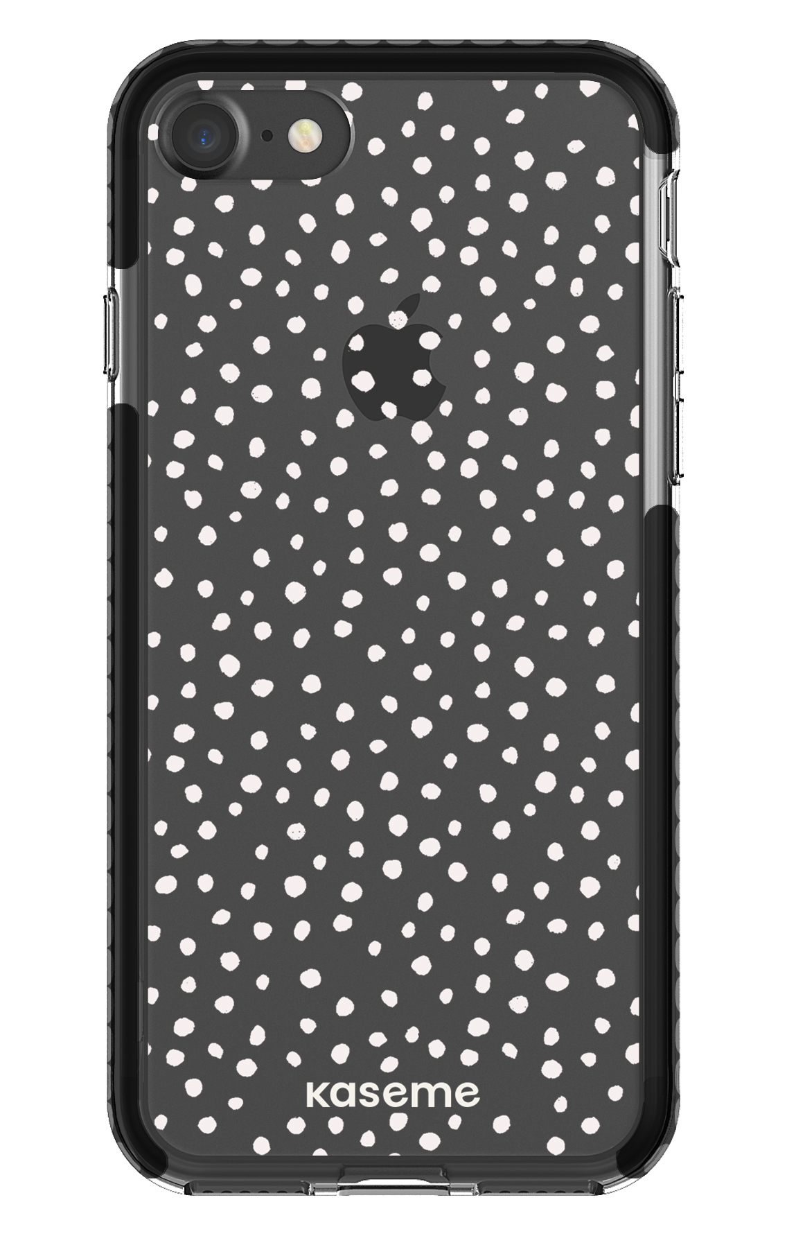 iPhone 7 Clear Case - Black Honey Clear Case -