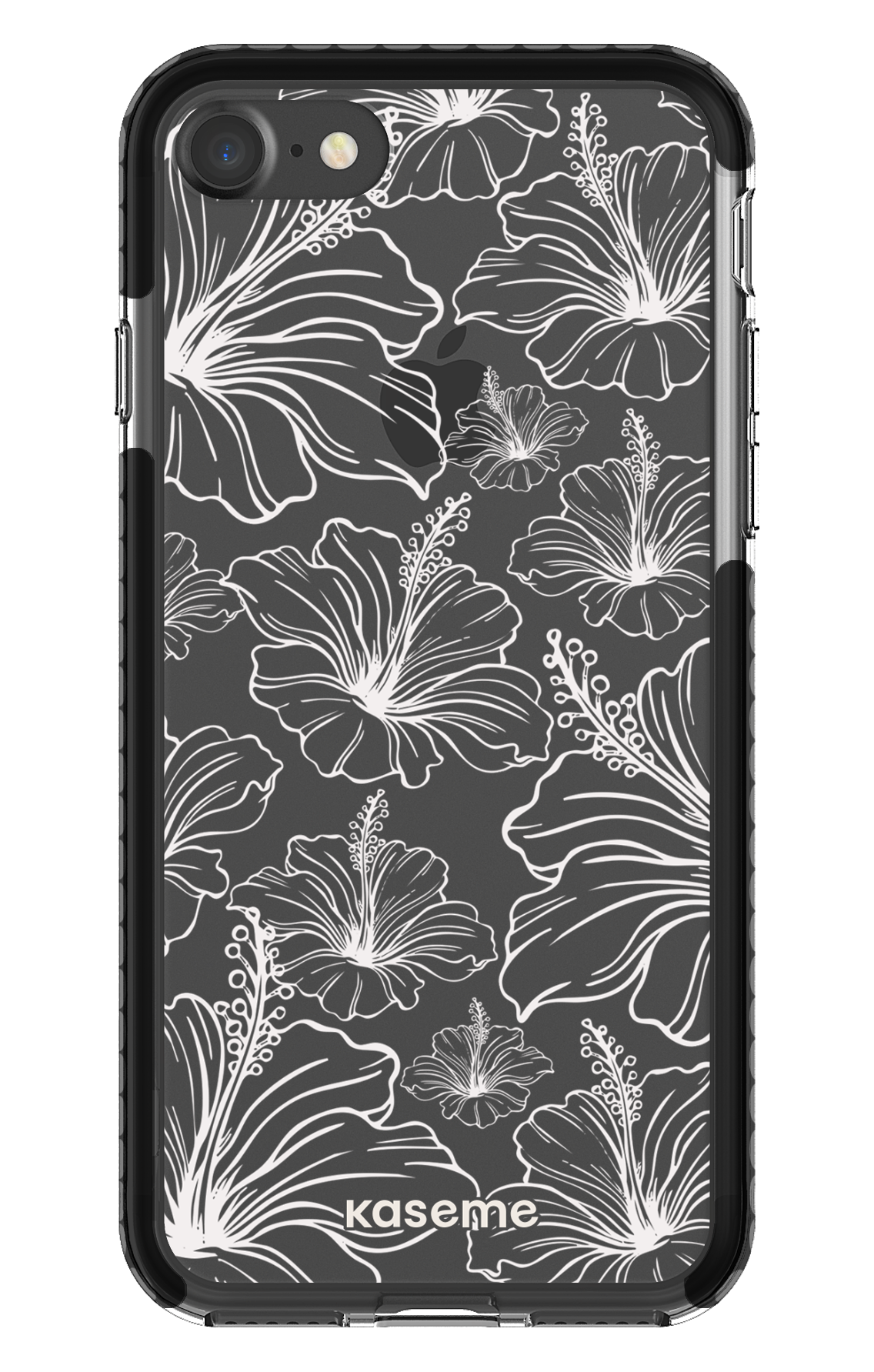 iPhone 7 Clear Case - Black Kahala Clear Case -