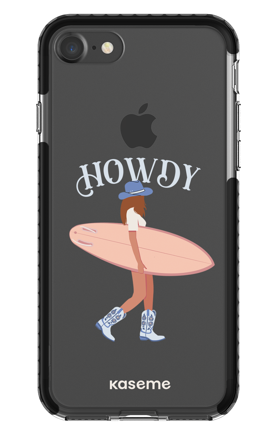 iPhone 7 Clear Case - Black Westsea Clear Case -