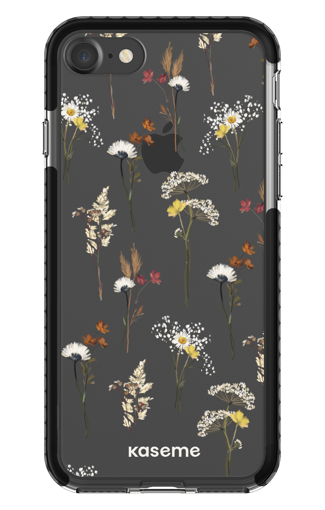 iPhone 7 Clear Case - Black Wilderness Clear Case -