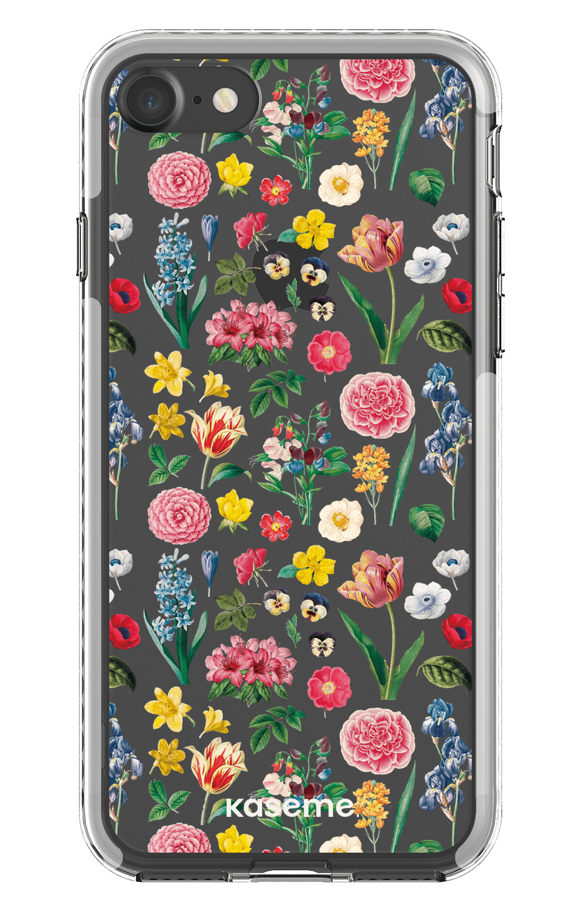 iPhone 7 Clear case - White Amelia Clear Case -