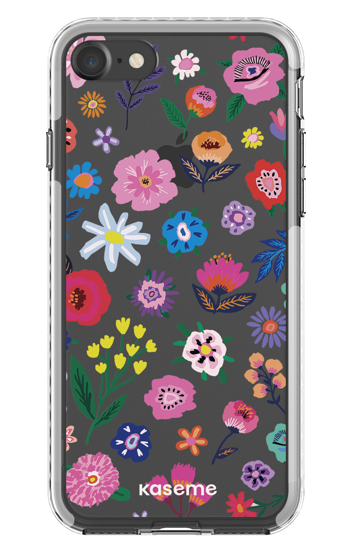 iPhone 7 Clear case - White Aura Clear Case -