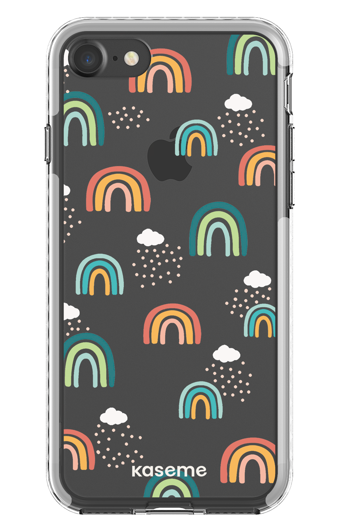 iPhone 7 Clear case - White Be You Clear Case -