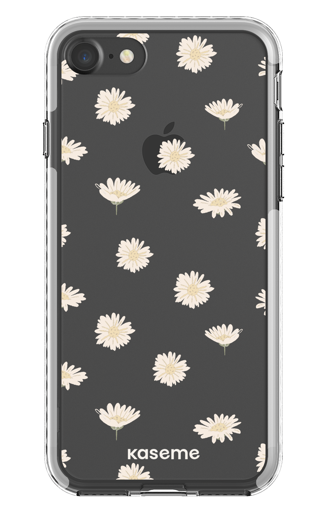 iPhone 7 Clear case - White Bella Clear Case -