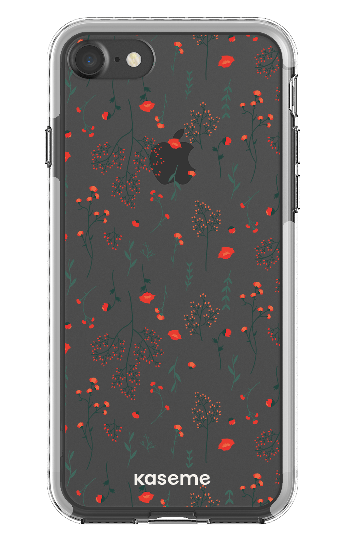 iPhone 7 Clear case - White Evelyn Clear Case -