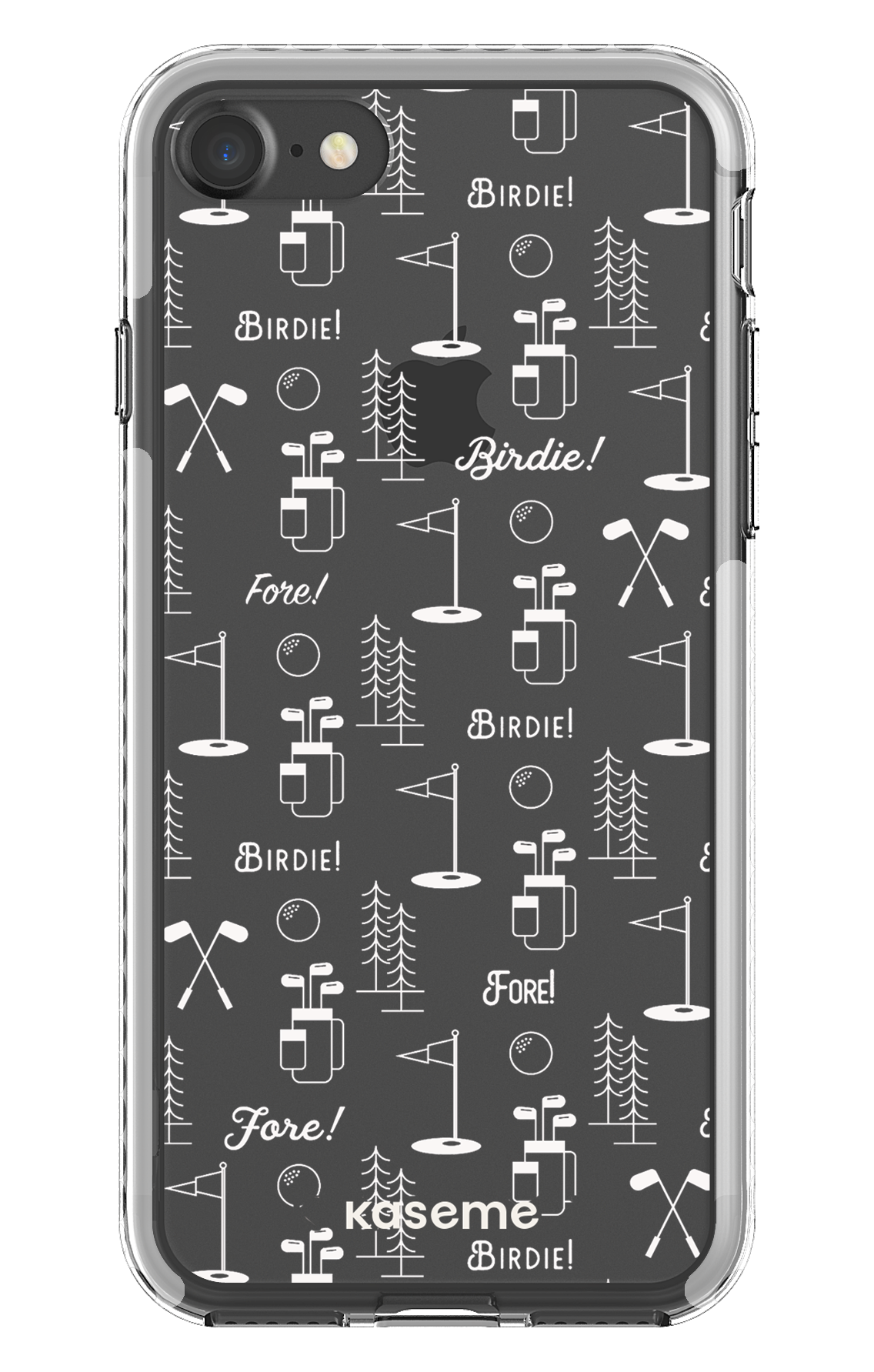 iPhone 7 Clear case - White Fore clear case -