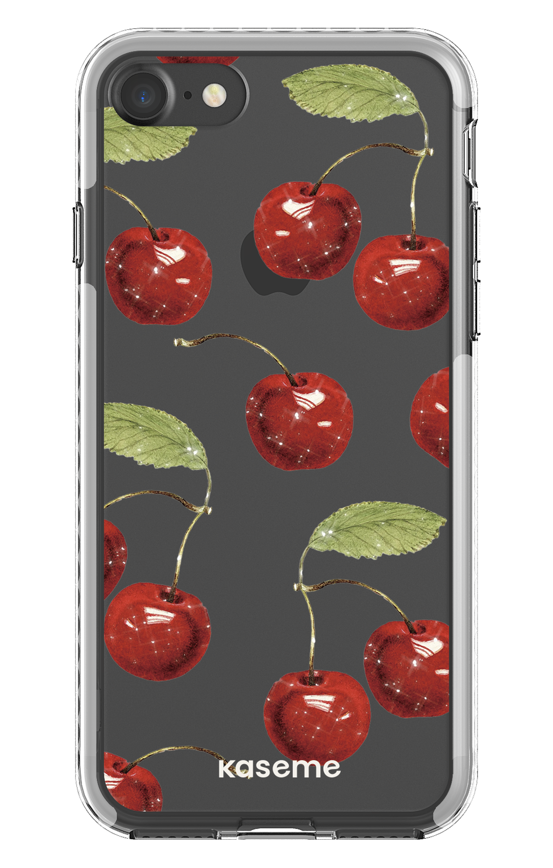 iPhone 7 Clear case - White Juicy Clear Case -