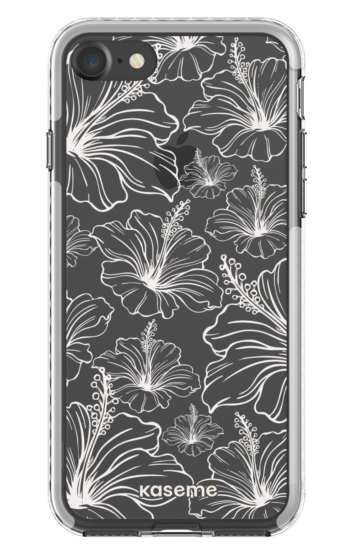 iPhone 7 Clear case - White Kahala Clear Case -