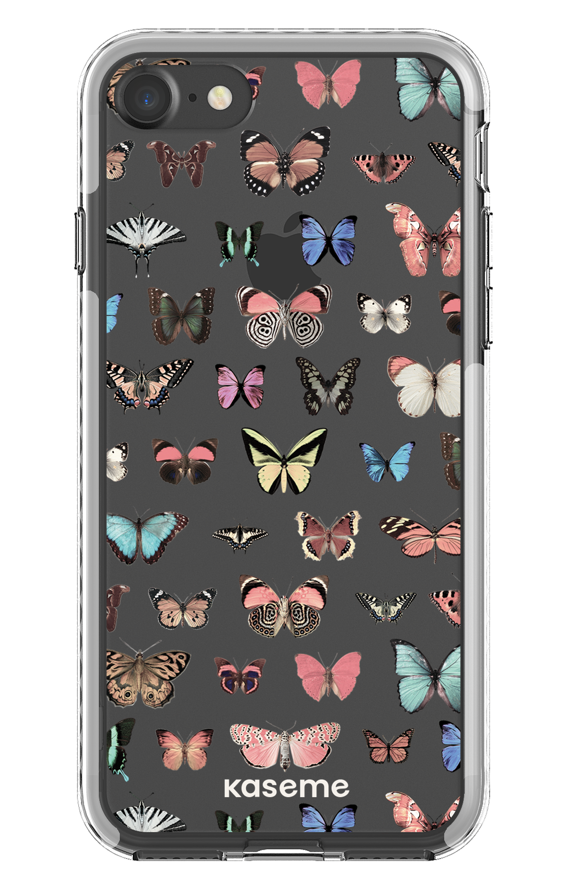 iPhone 7 Clear case - White Paloma clear case -