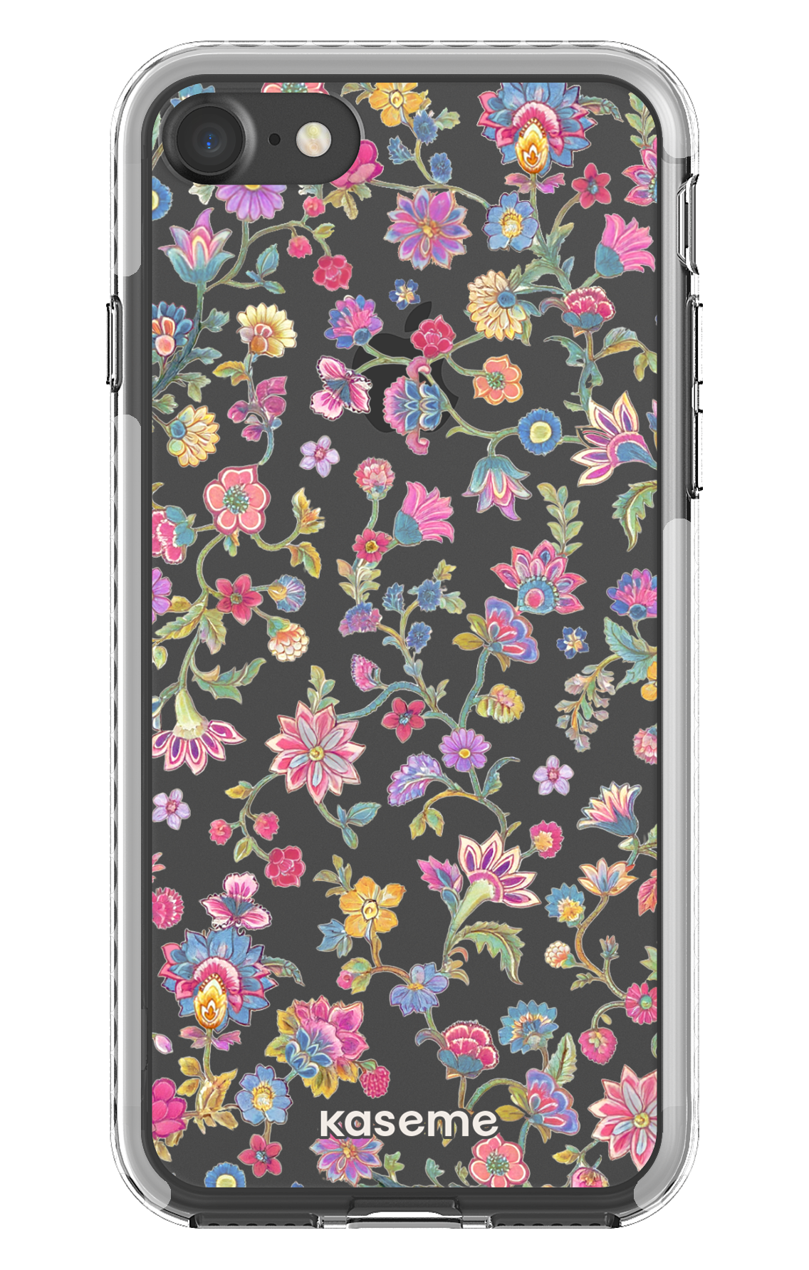 iPhone 7 Clear case - White Secret Garden Clear Case -