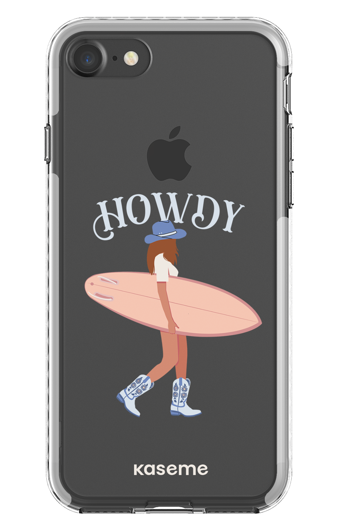 iPhone 7 Clear case - White Westsea Clear Case -