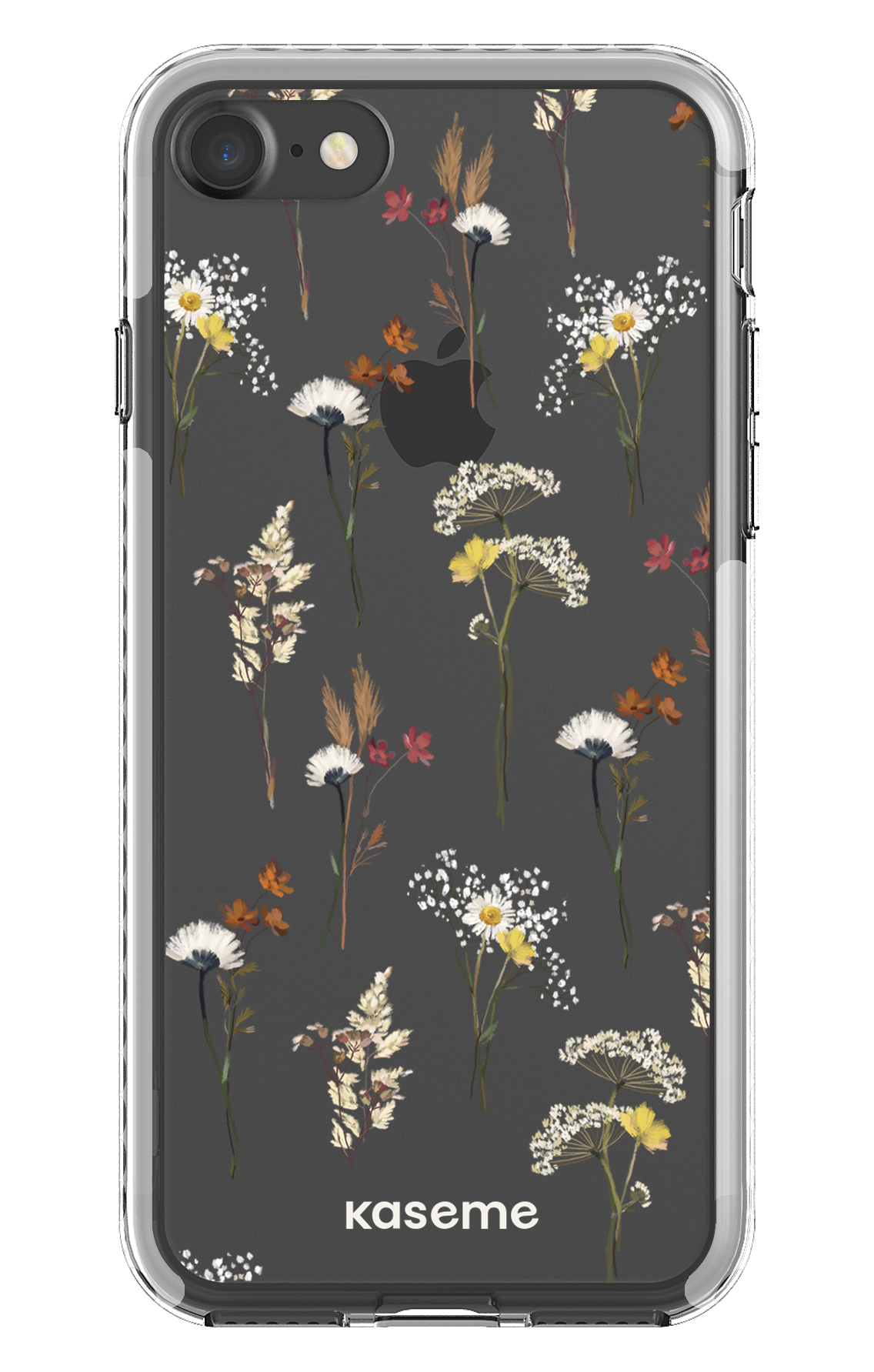 iPhone 7 Clear case - White Wilderness Clear Case -