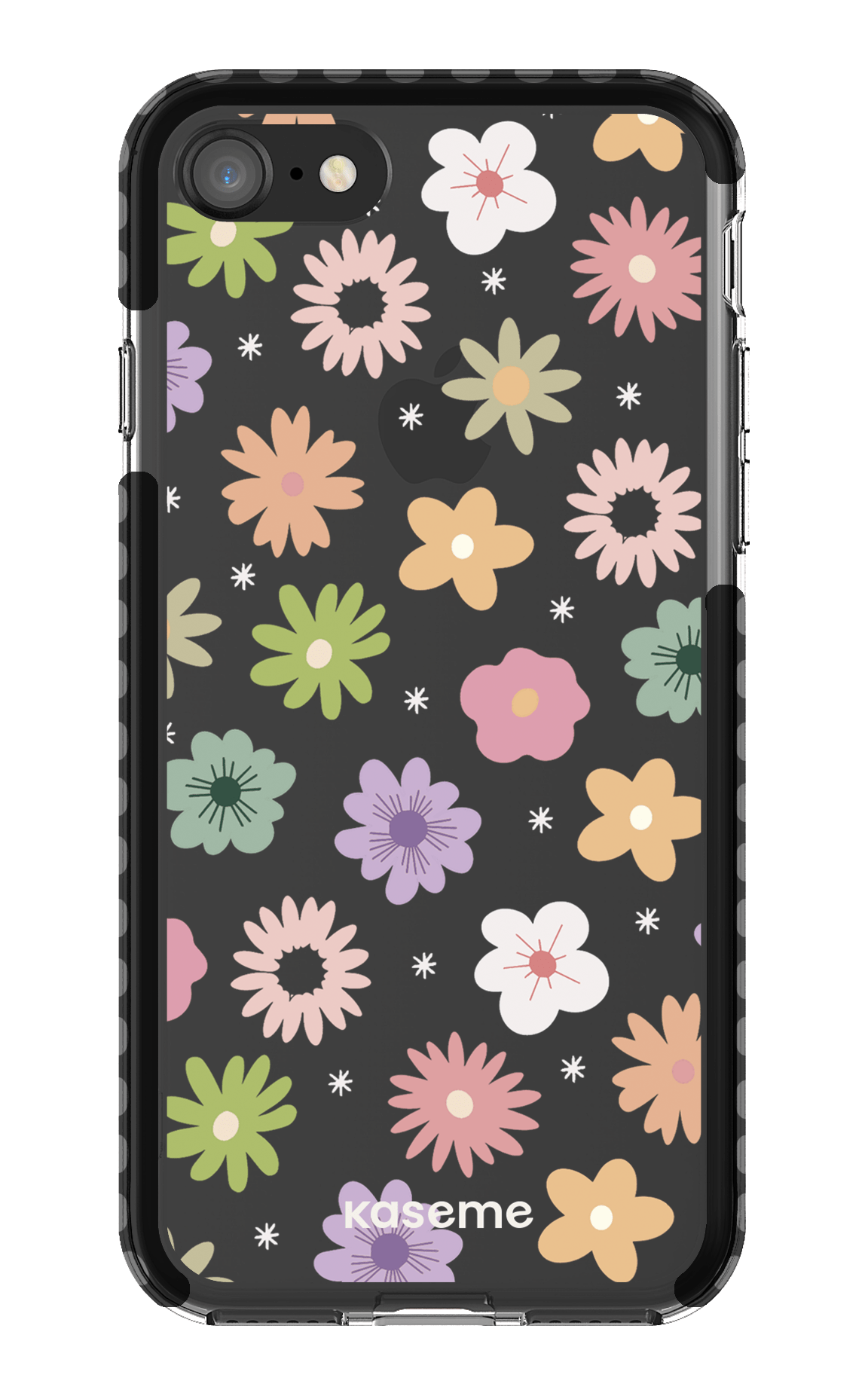 iPhone 8 Clear Case - Black Adore small clear case -