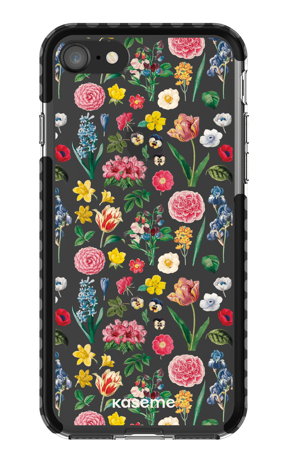 iPhone 8 Clear Case - Black Amelia Clear Case -