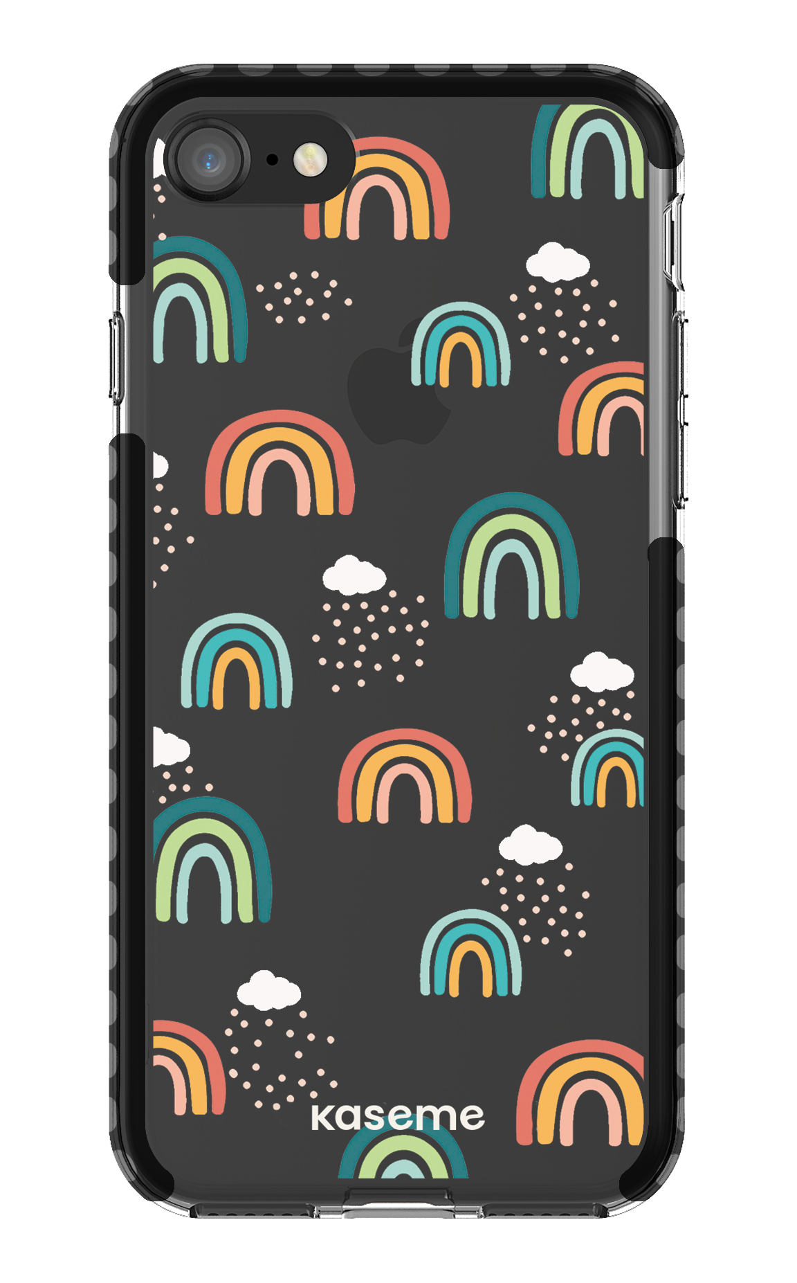 iPhone 8 Clear Case - Black Be You Clear Case -