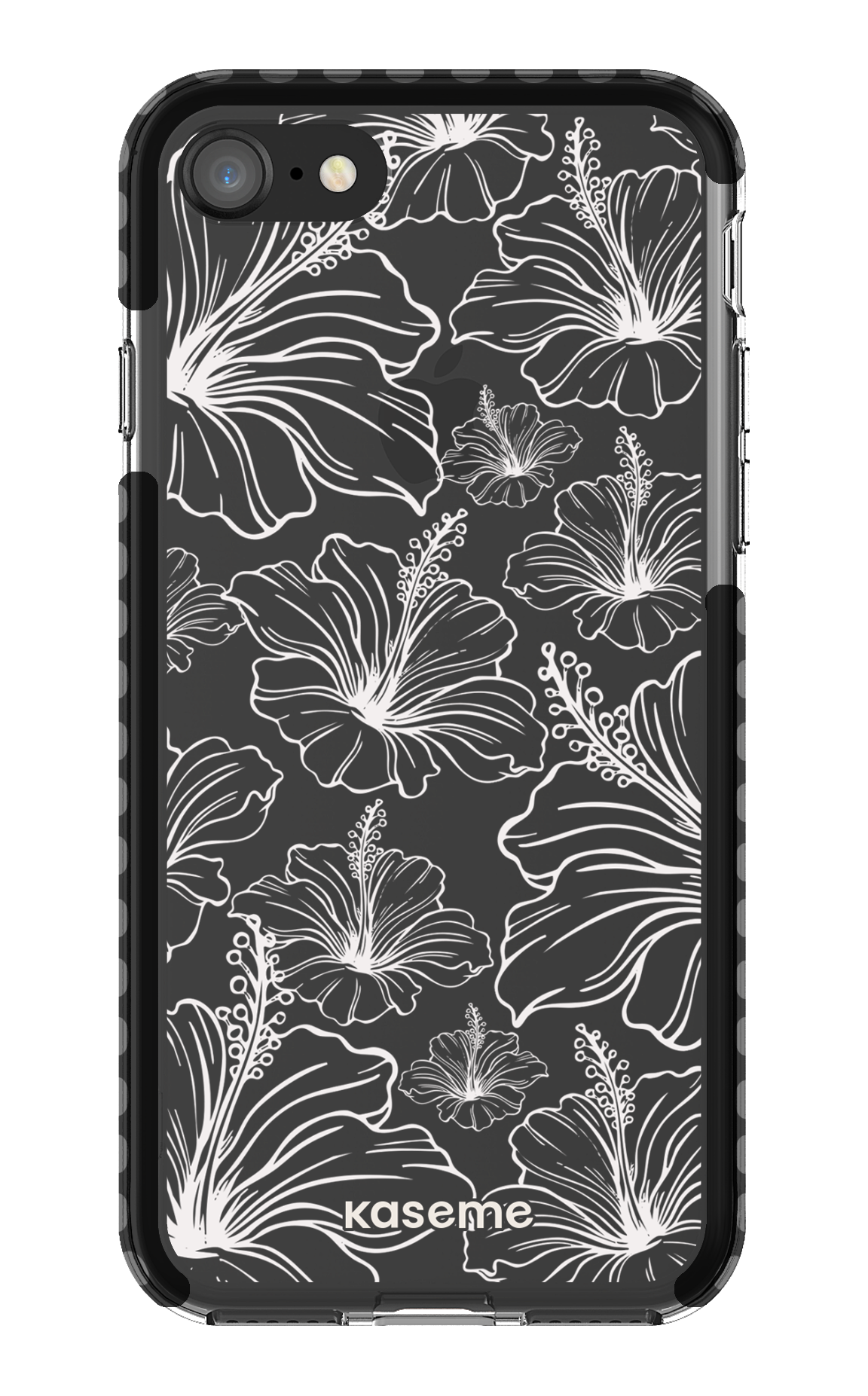 iPhone 8 Clear Case - Black Kahala Clear Case -