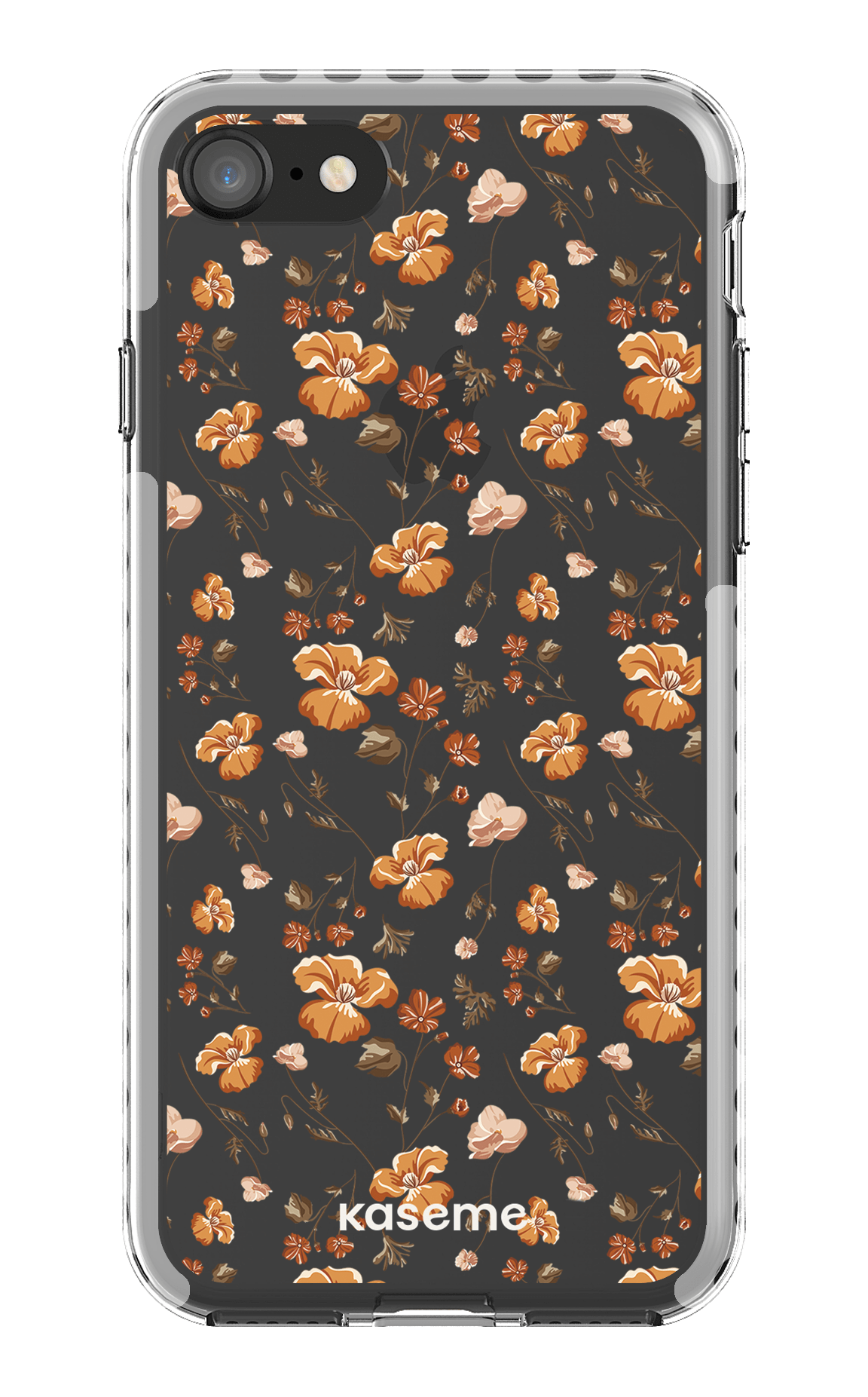 iPhone 8 Clear Case - White Beatrice Clear Case -