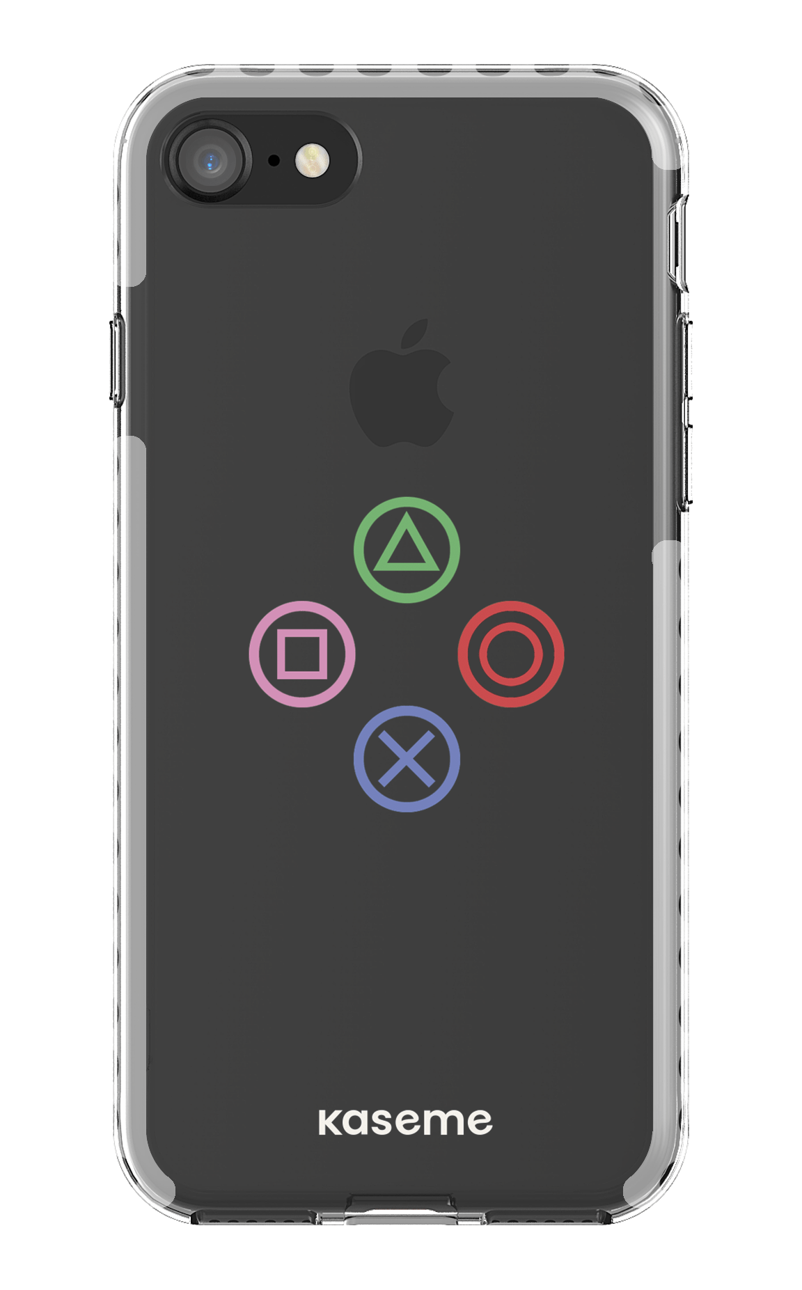 iPhone 8 Clear Case - White Console clear case -