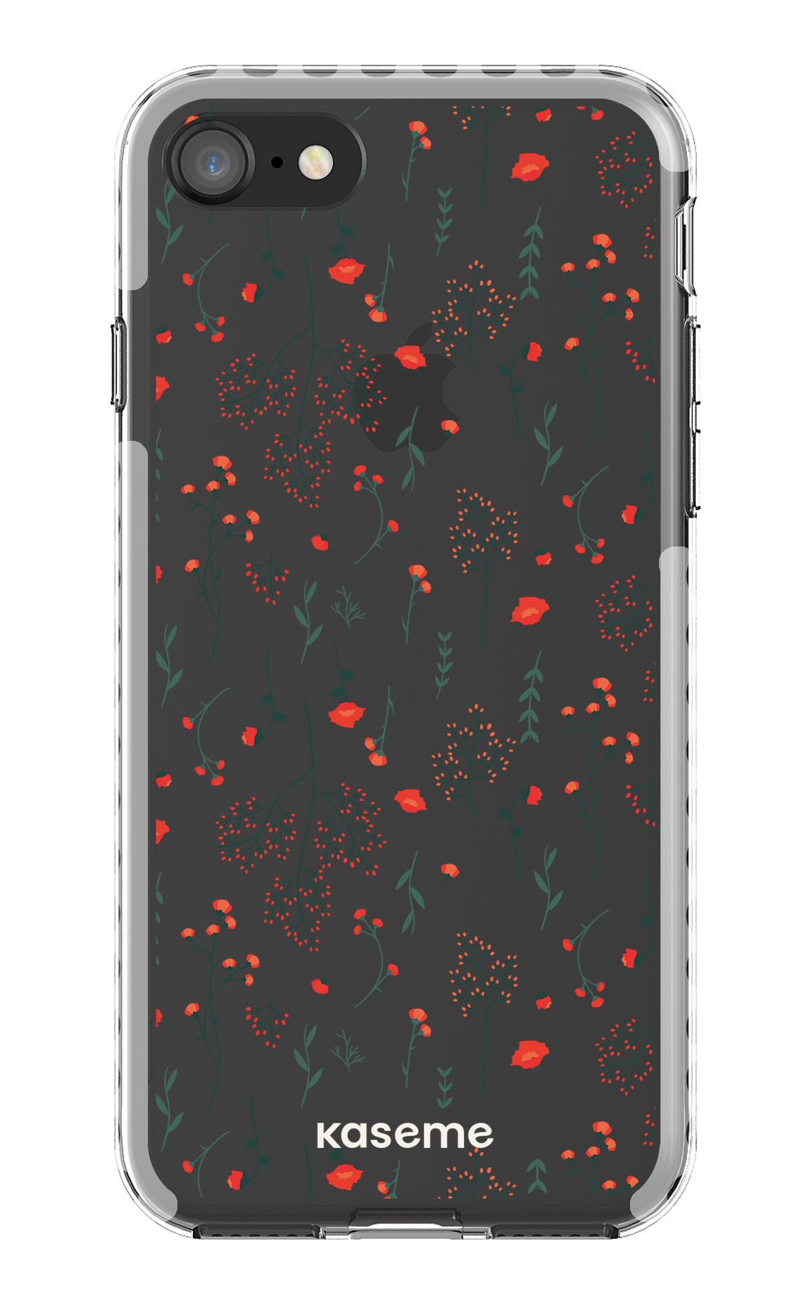 iPhone 8 Clear Case - White Evelyn Clear Case -