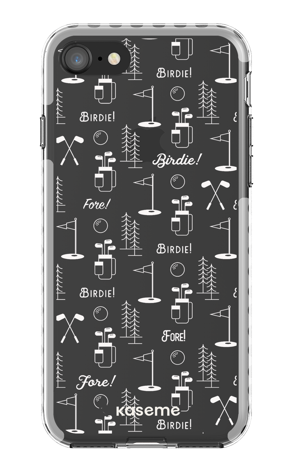 iPhone 8 Clear Case - White Fore clear case -