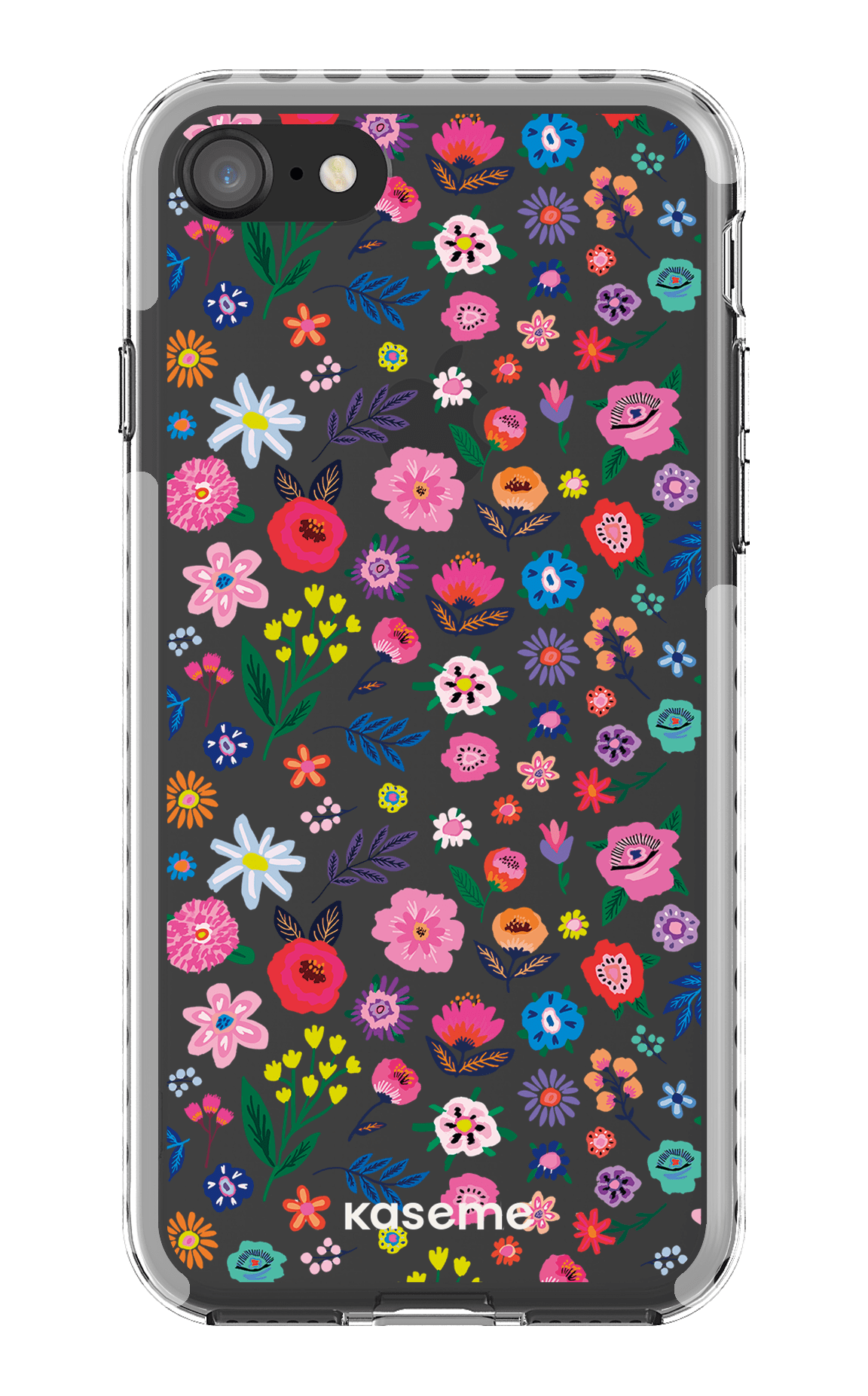 iPhone 8 Clear Case - White Hallucinate Clear Case -