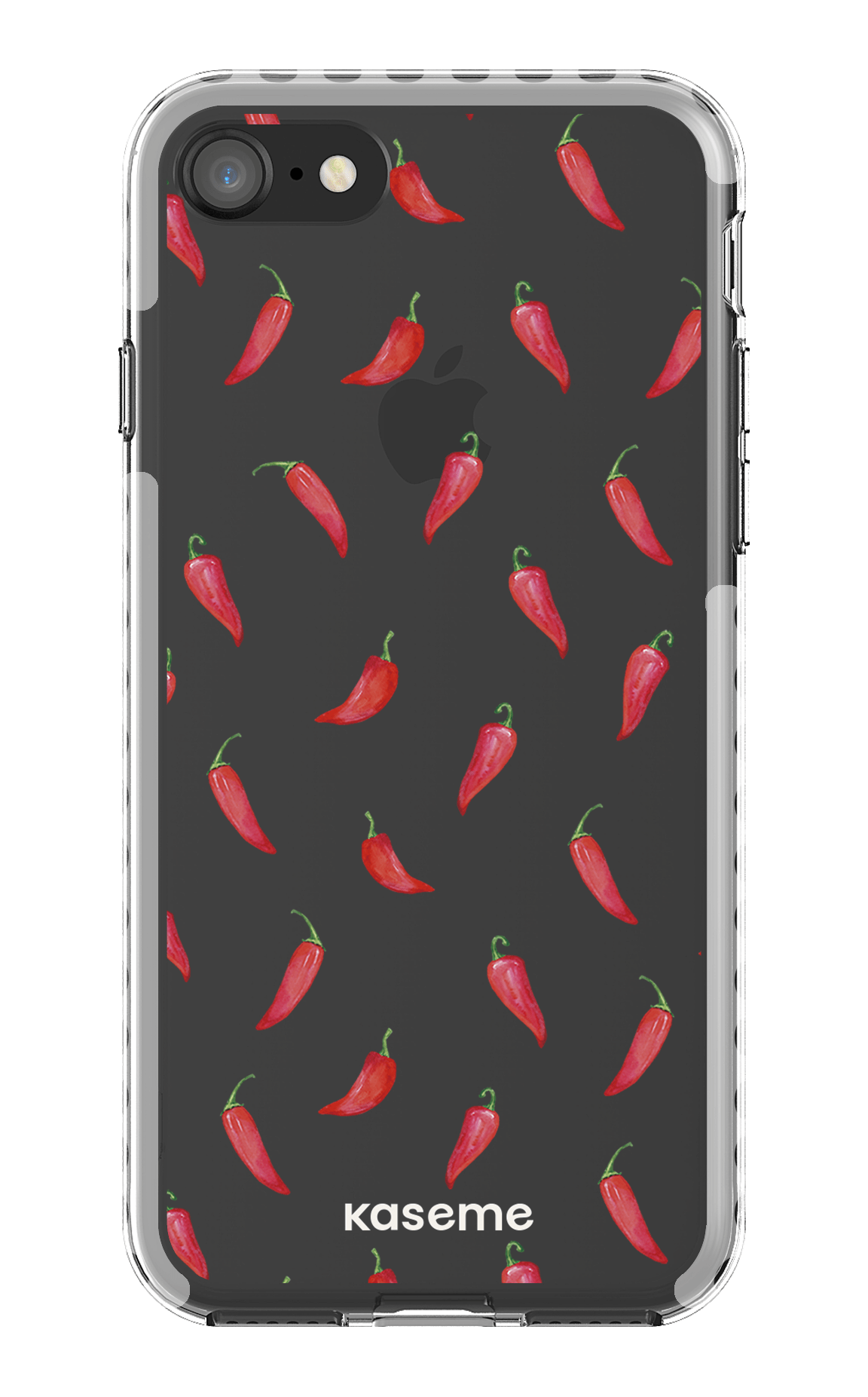 iPhone 8 Clear Case - White Hottie clear case -