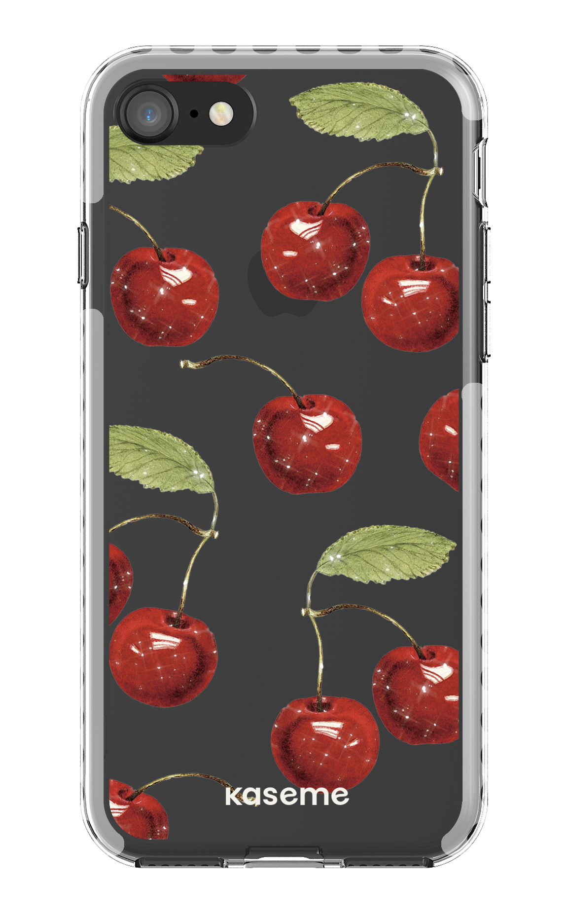 iPhone 8 Clear Case - White Juicy Clear Case -