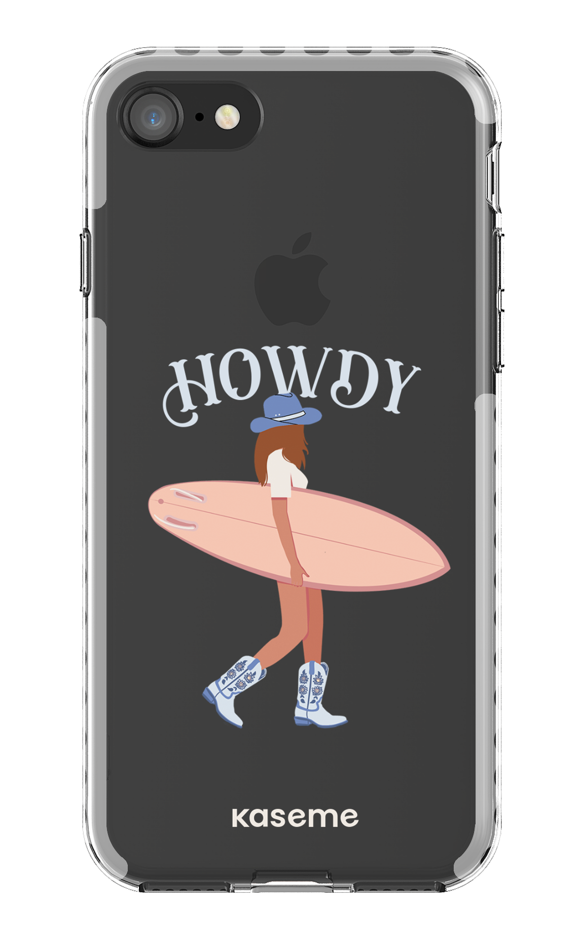 iPhone 8 Clear Case - White Westsea Clear Case -