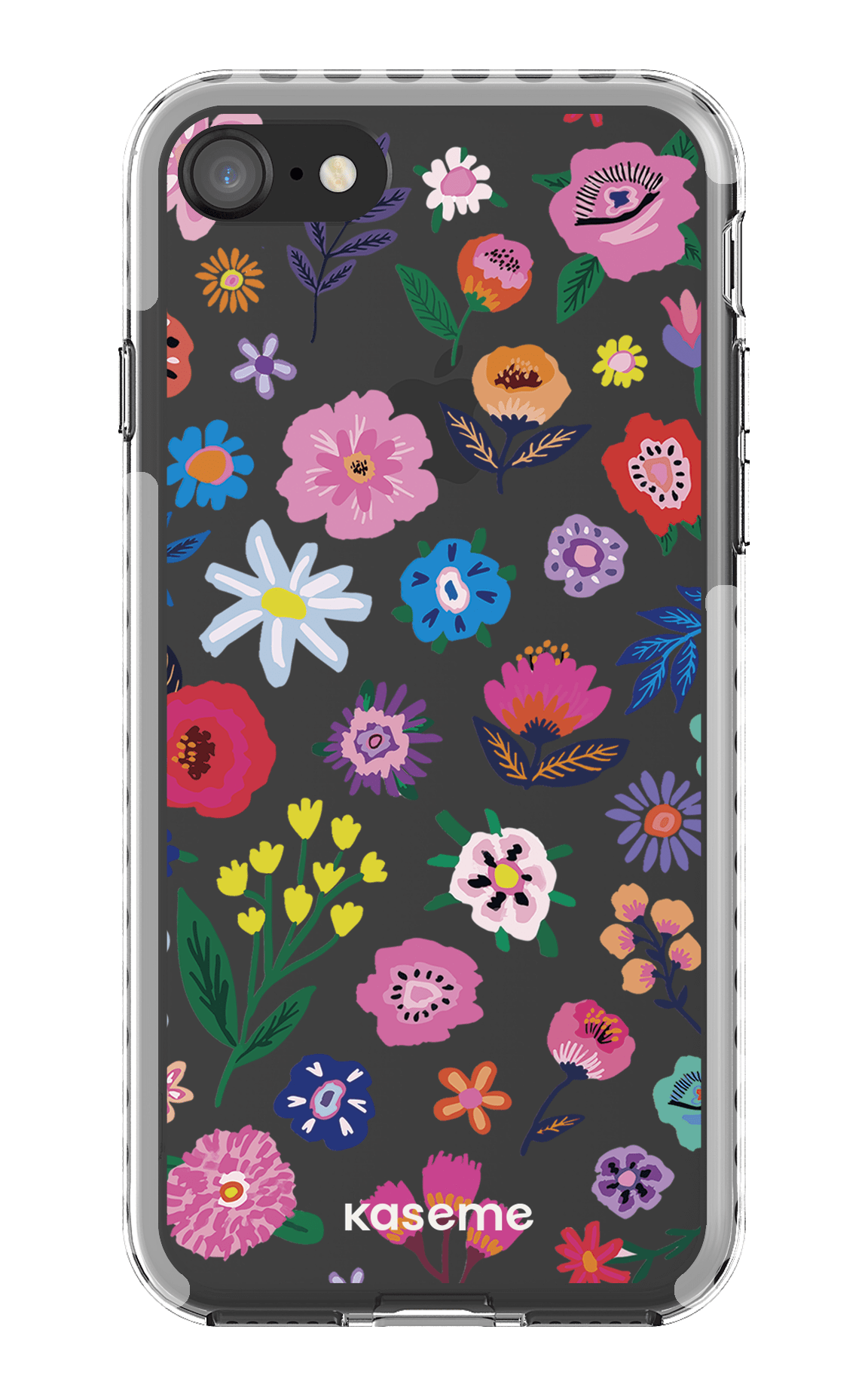 iPhone SE Clear Case - White Aura Clear Case -