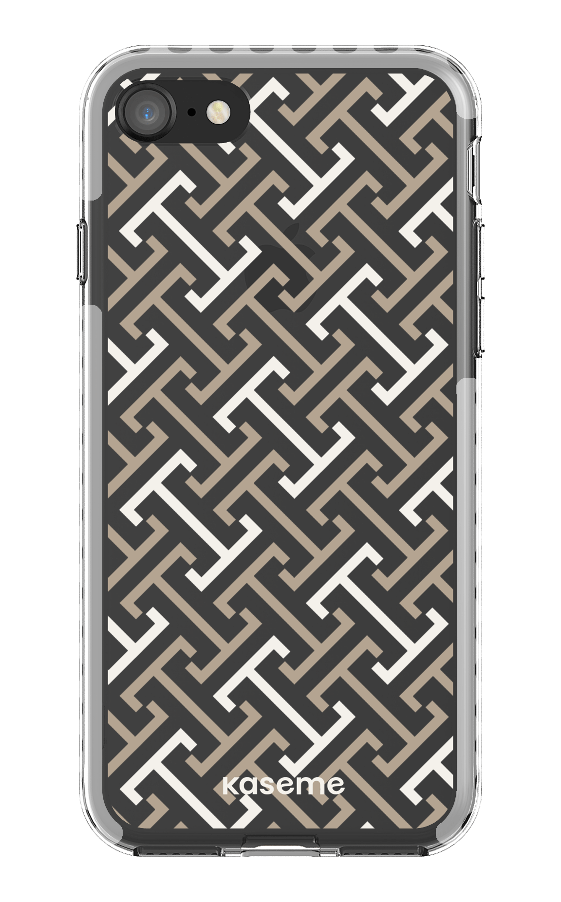 iPhone SE Clear Case - White Elite Clear Case -