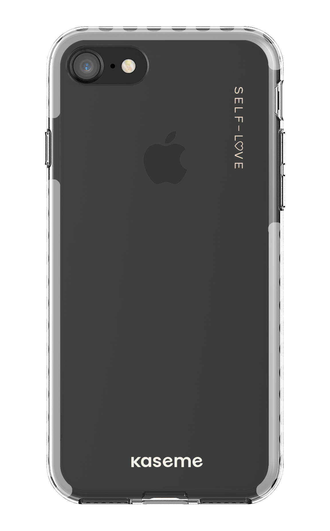 iPhone SE Clear Case - White Forevermore Clear Case -