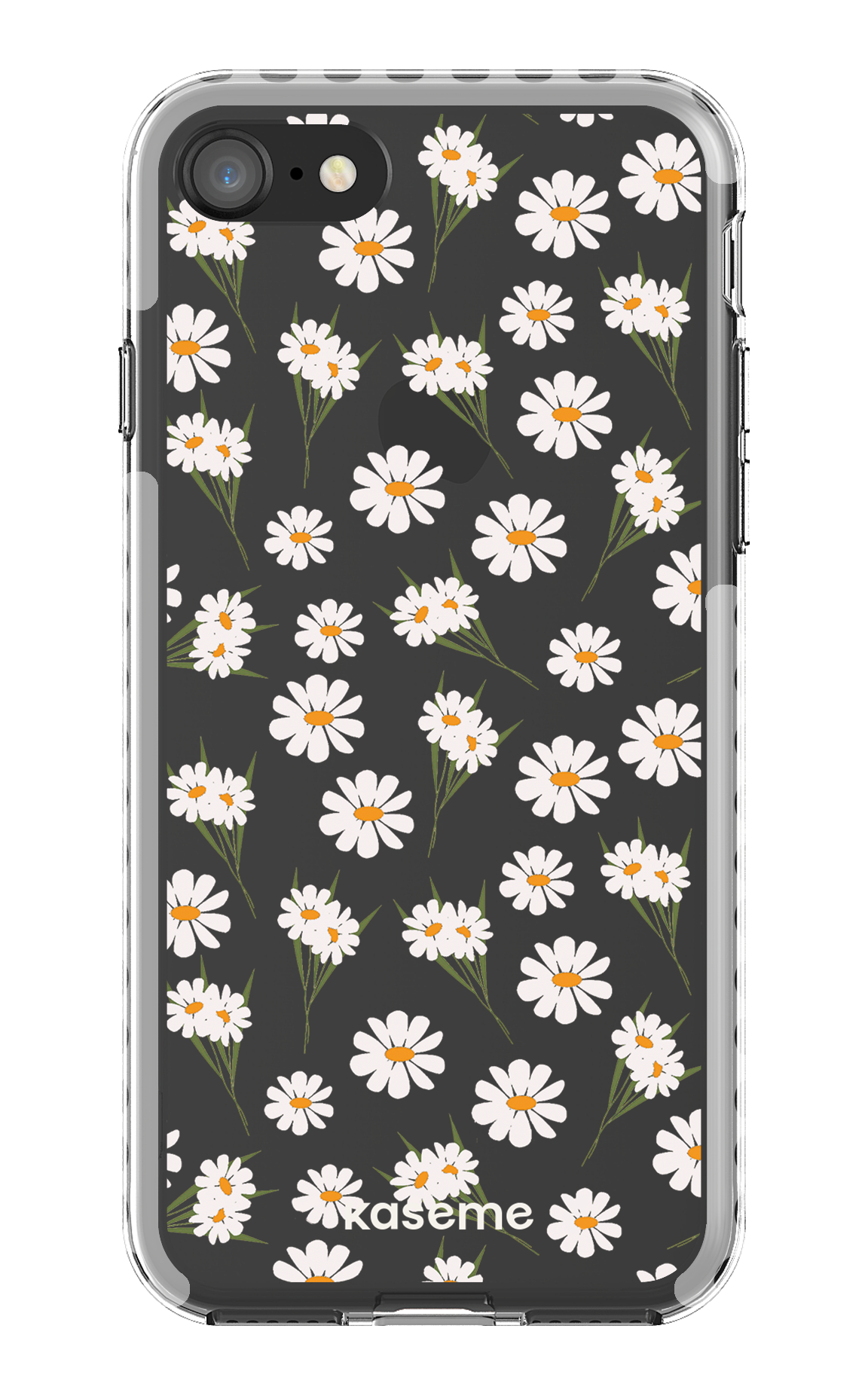 iPhone SE Clear Case - White Jane Clear Case -