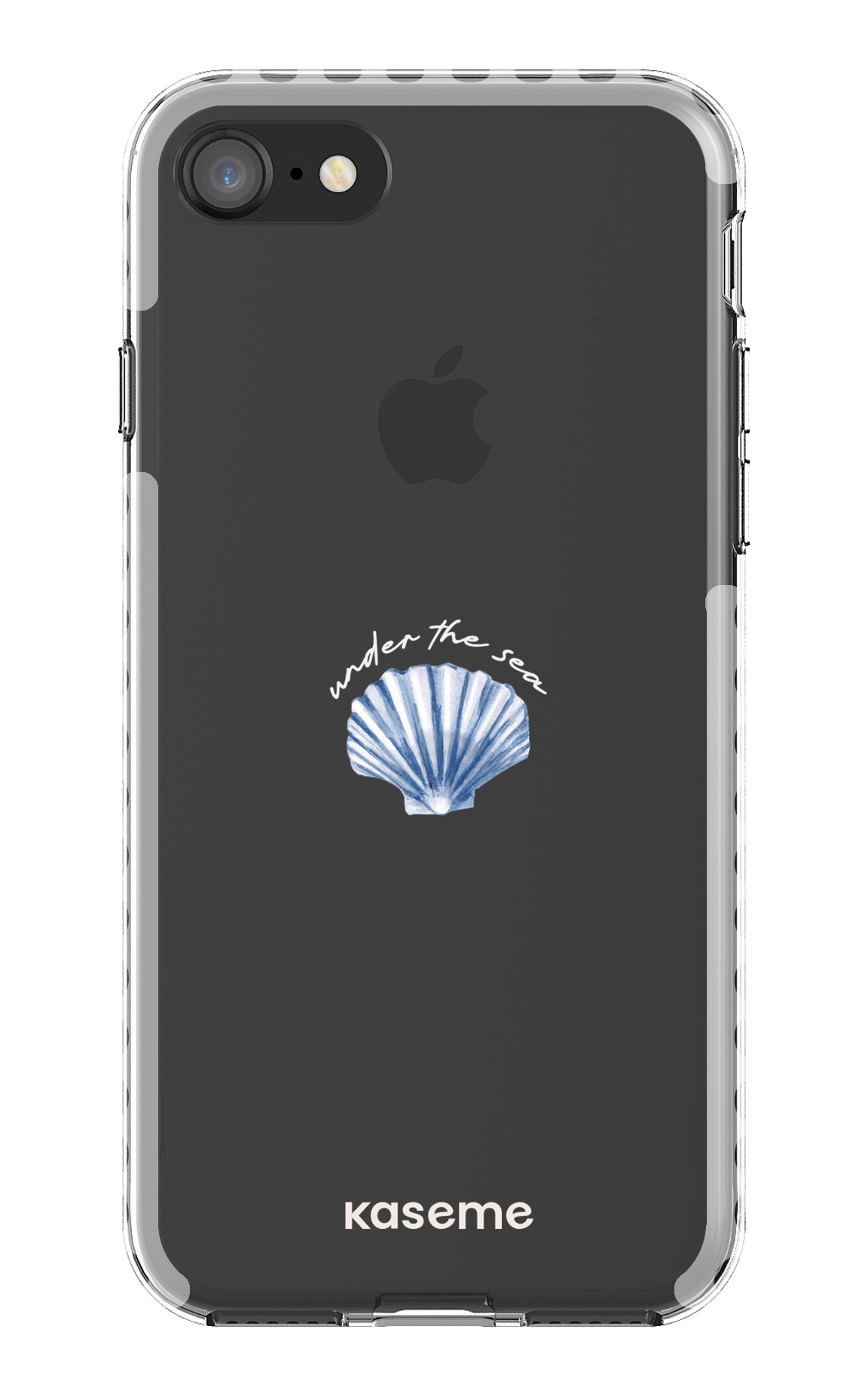 iPhone SE Clear Case - White Sealia Clear Case -