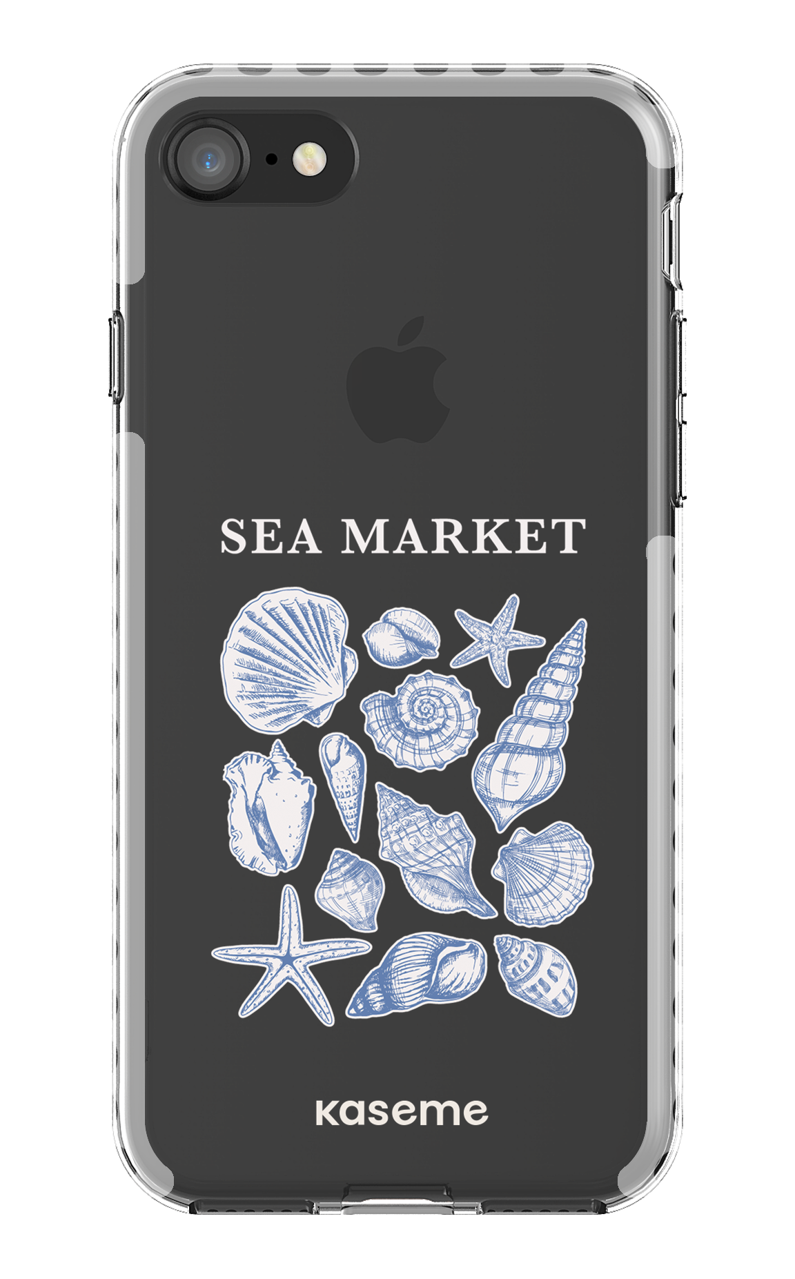 iPhone SE Clear Case - White Souvenir Clear Case -