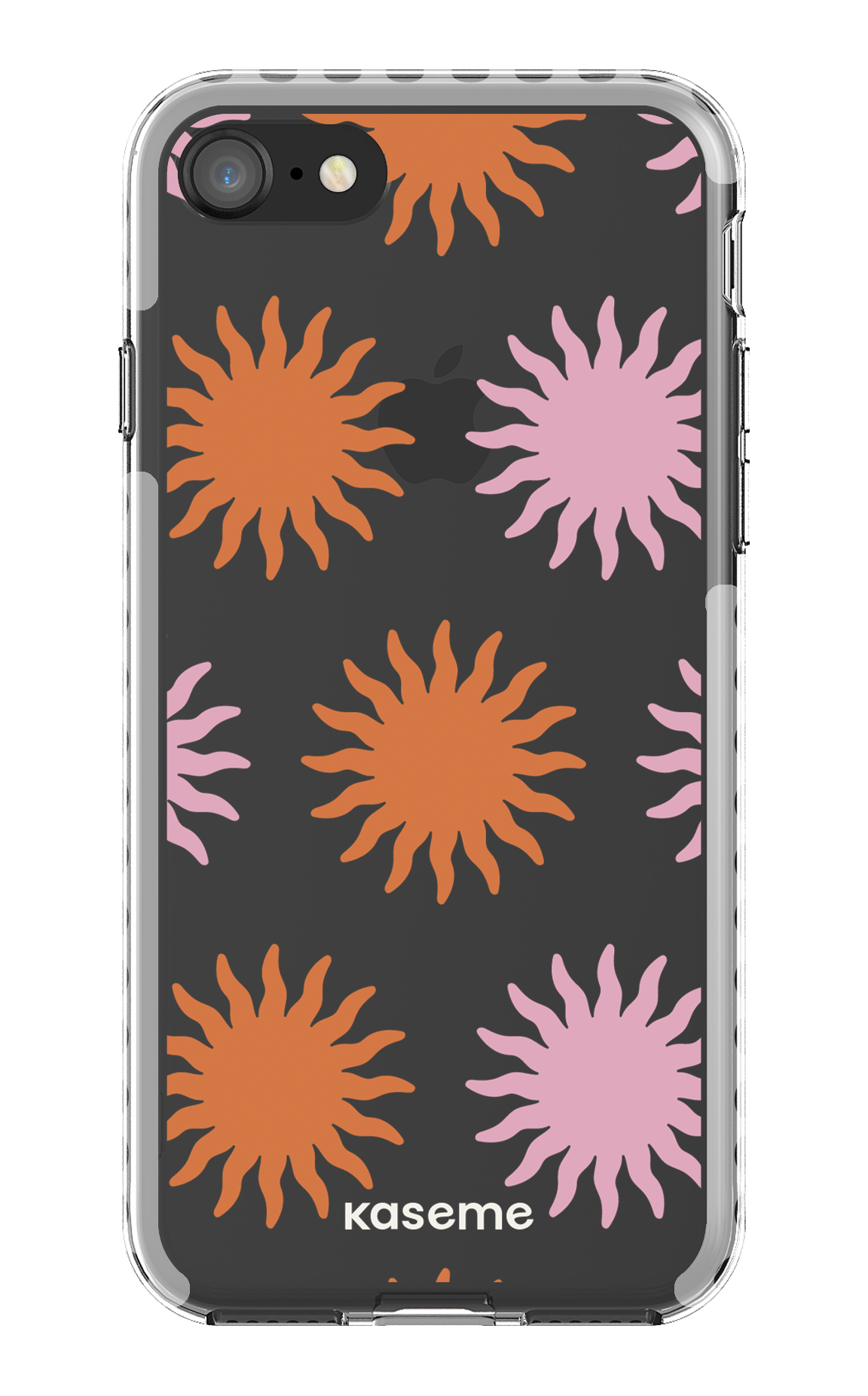 iPhone SE Clear Case - White Vitamin Sea Clear Case -